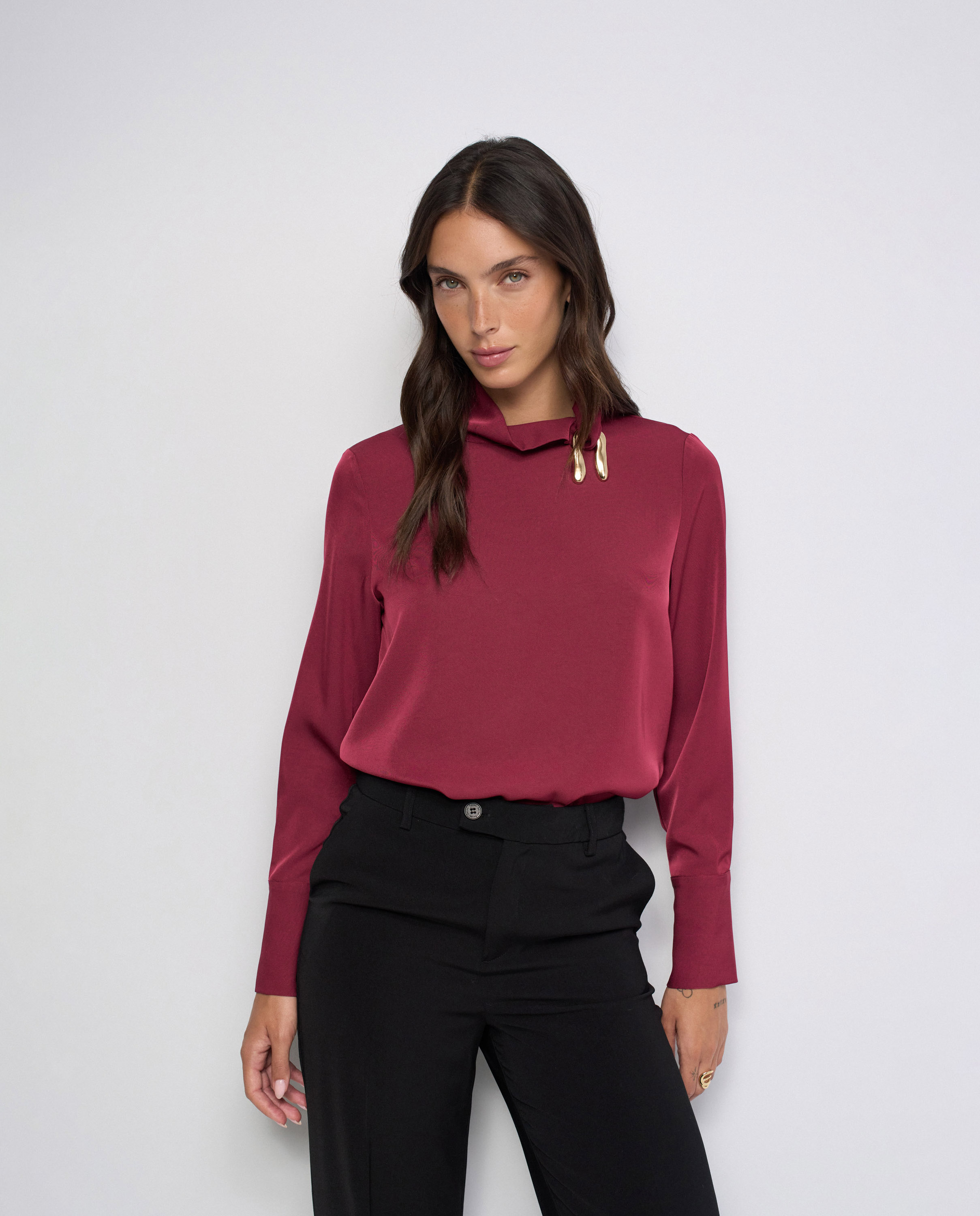 Imagem 0 de Blusa com Aplicação Metálica