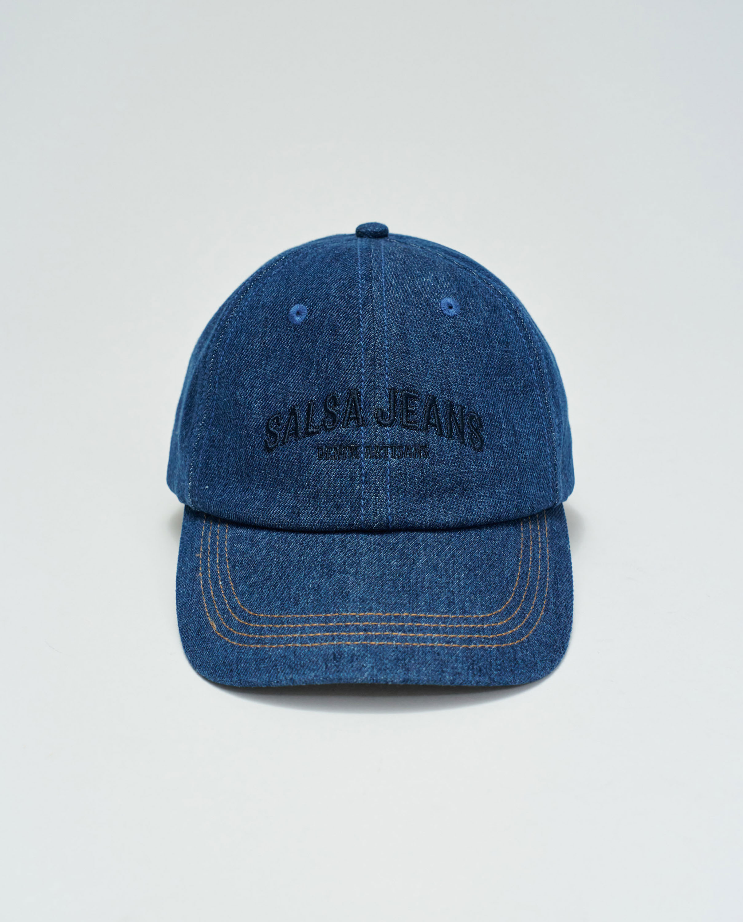 Boné de Denim Azul-1