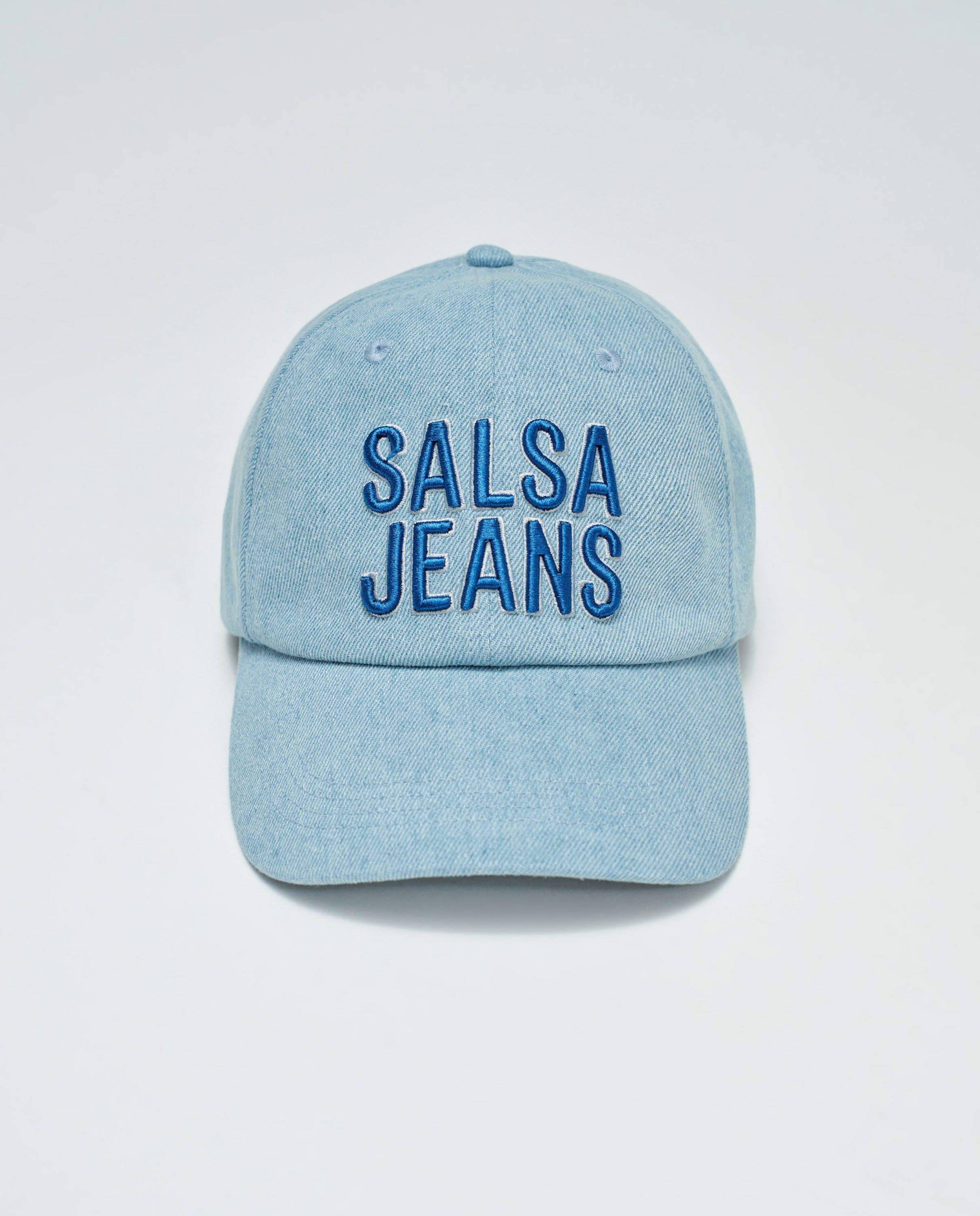 Boné de Denim Azul-1