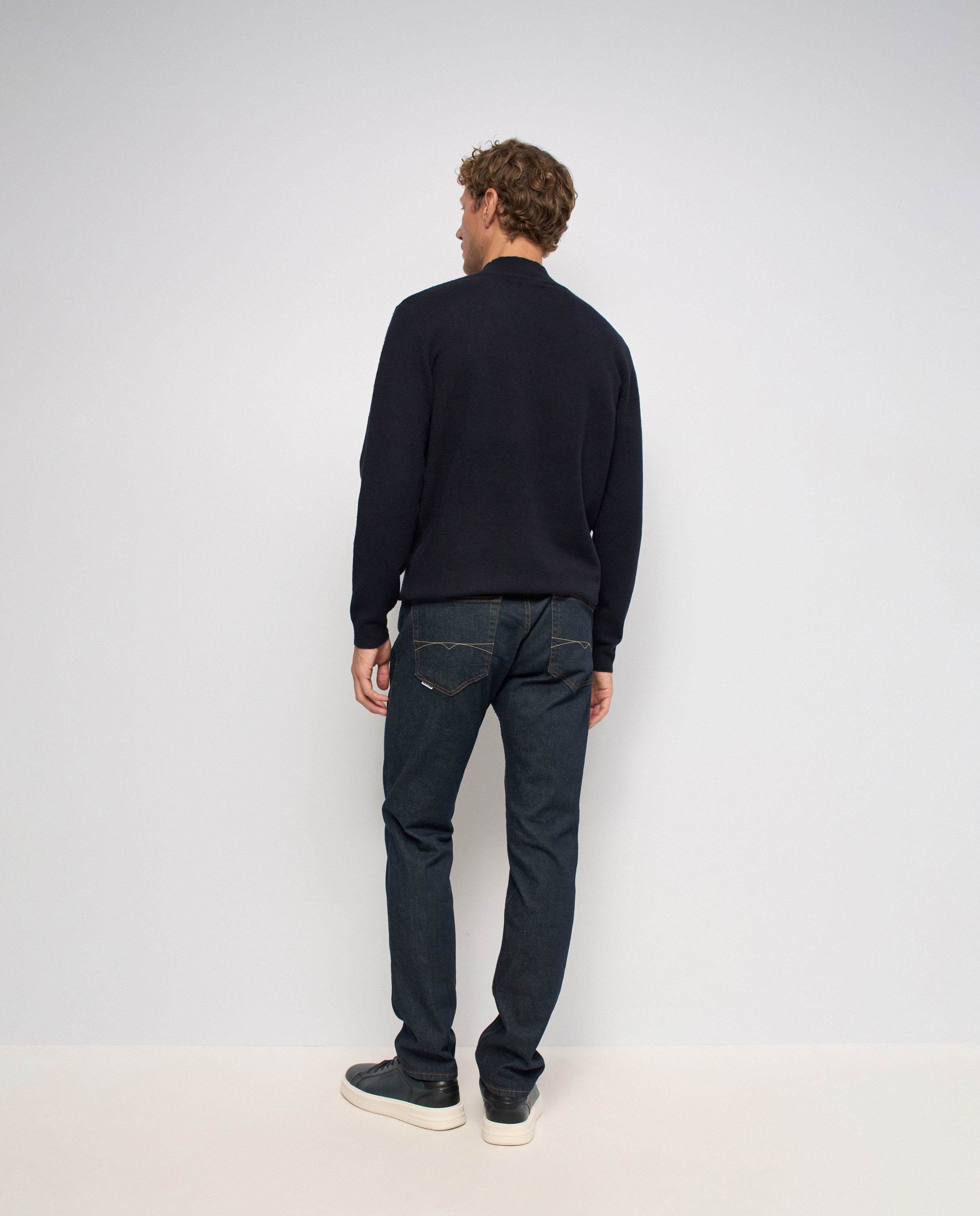 Jeans Regular Fit Azul-3