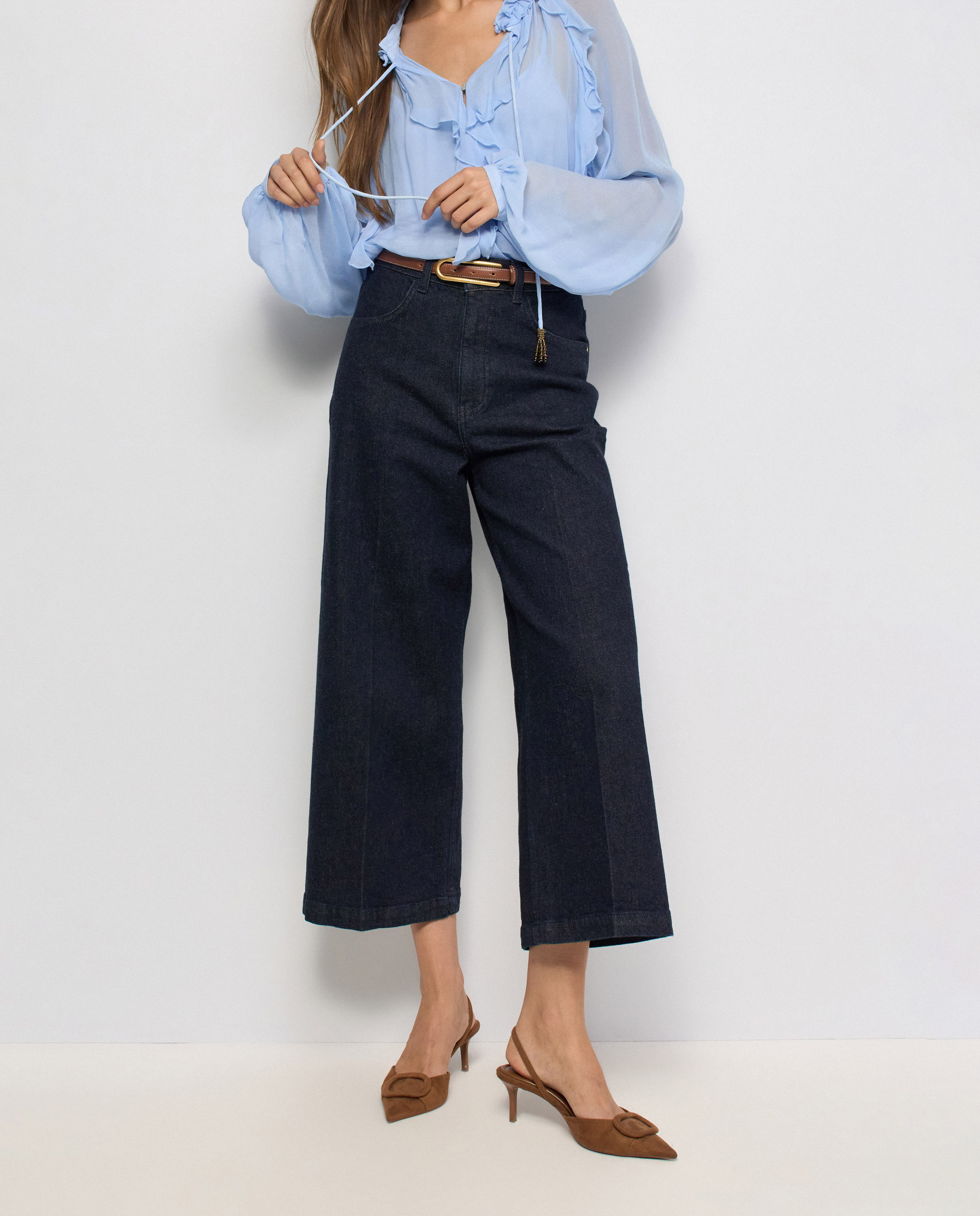 Jeans Culotte Azul-5
