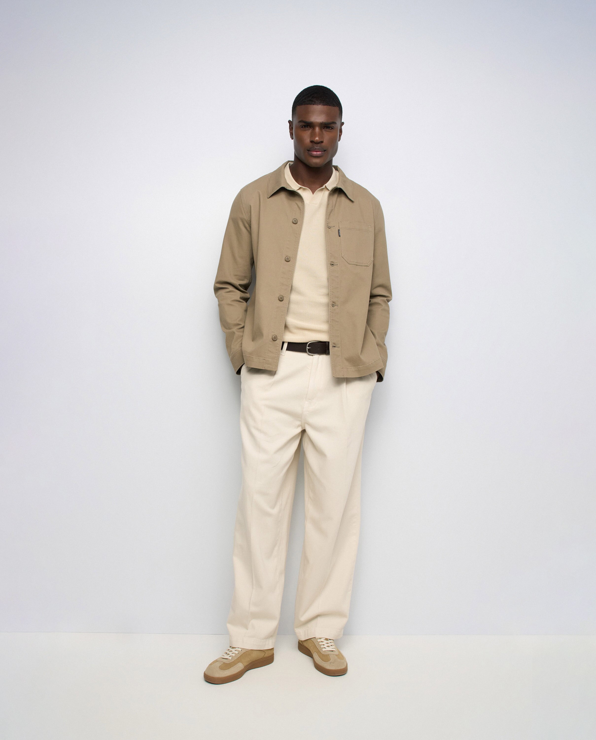 Sobrecamisa Regular Fit Natural-5