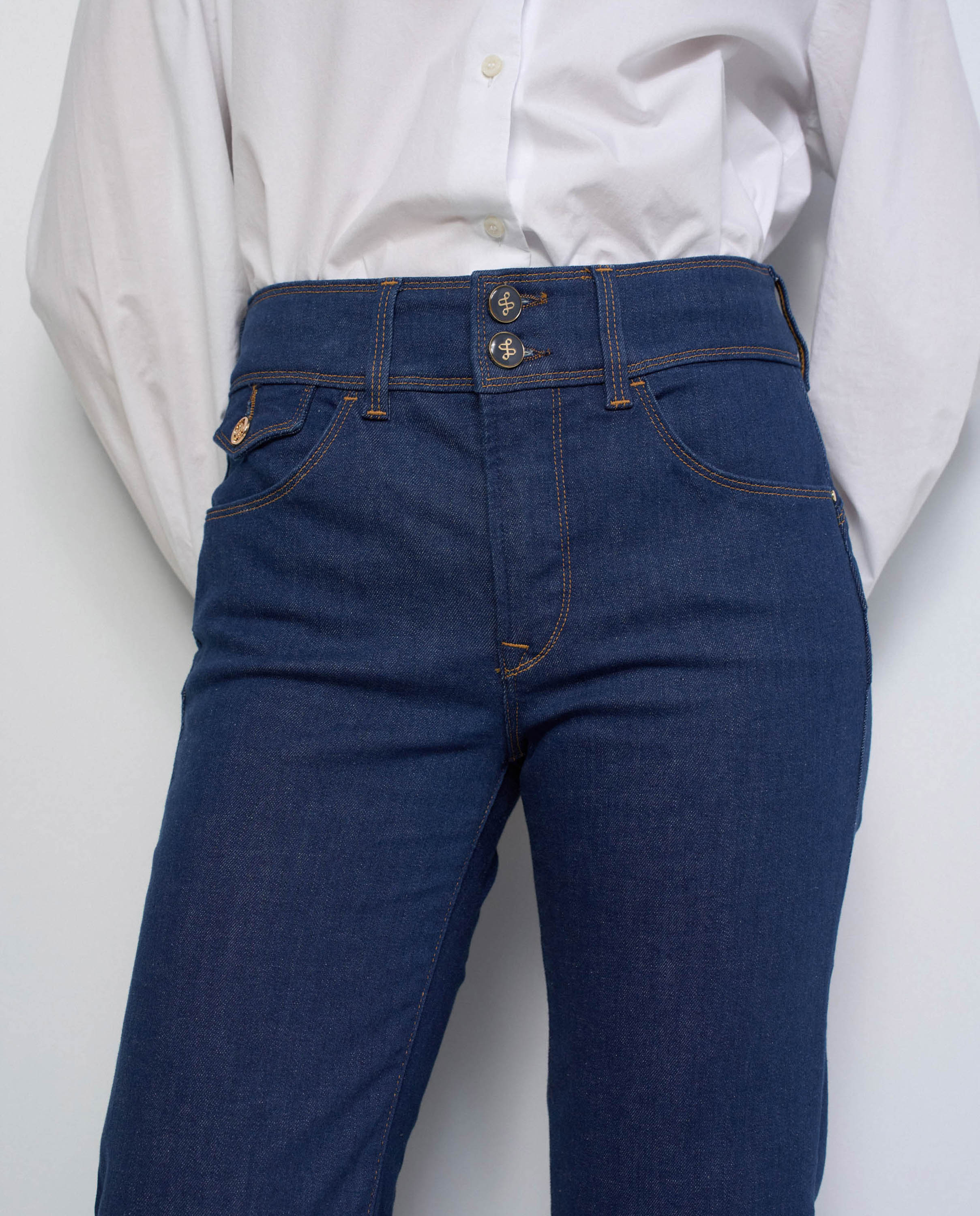 Jeans Secret Push In Straight Azul-4