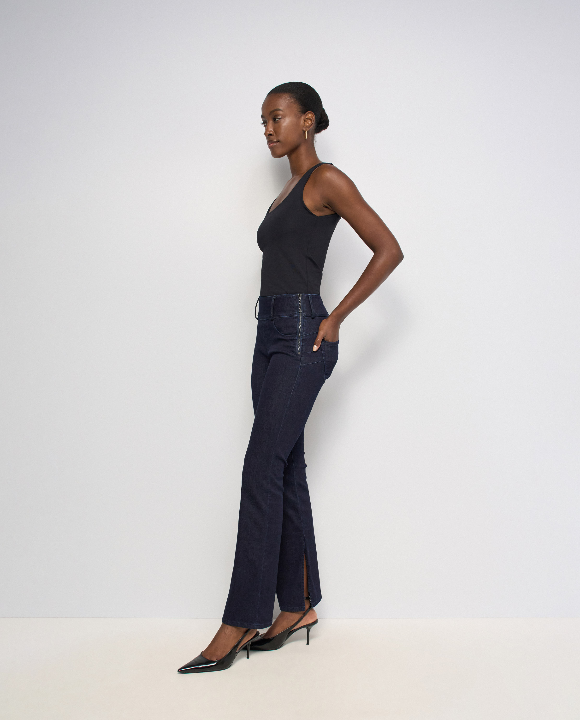Secret Silhouette Push In Bootcut Azul-2