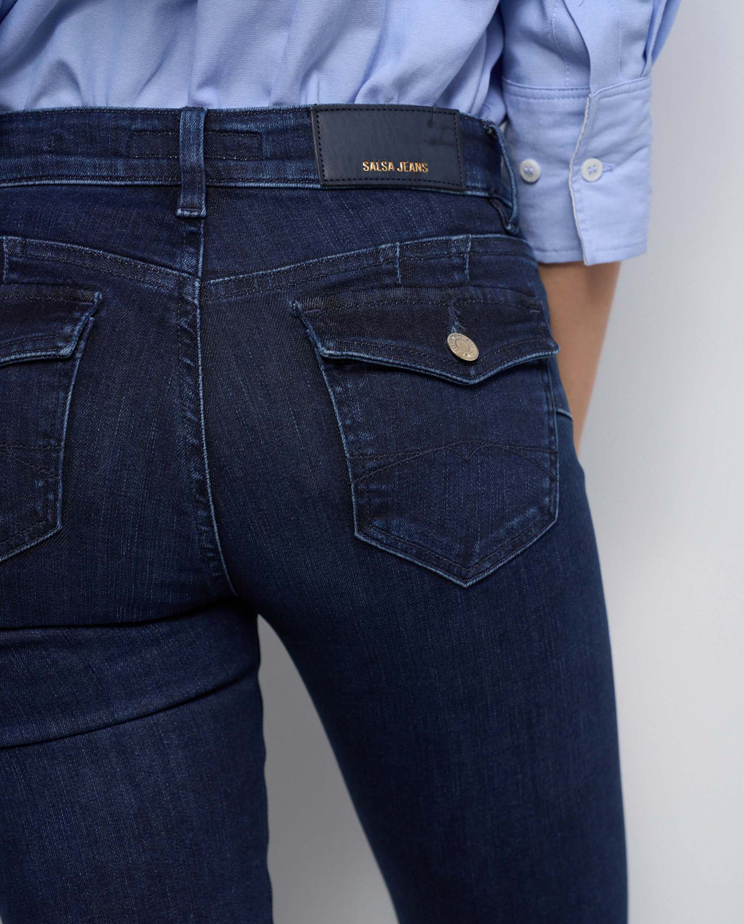 Jeans Wonder Push Up Bootcut Azul-4