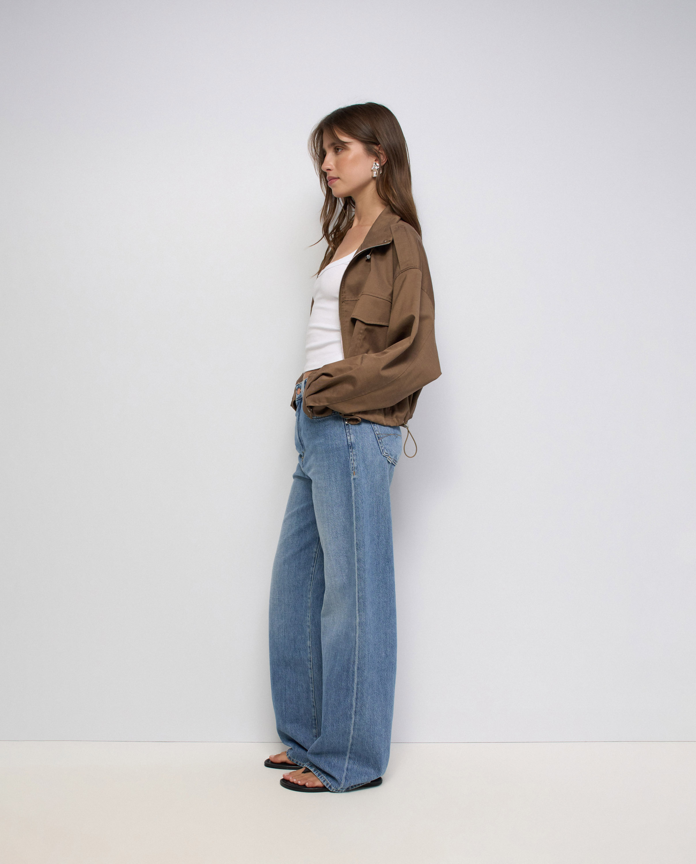Jeans Wide Leg Azul-2