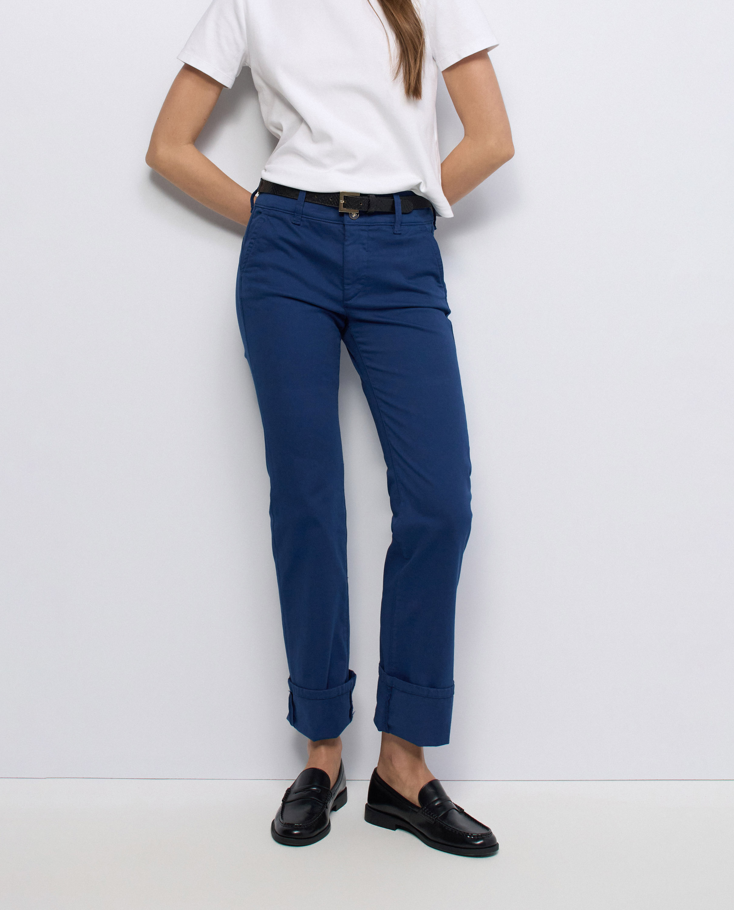 Imagem 0 de Jeans Secret Calças Chino Push In Straight