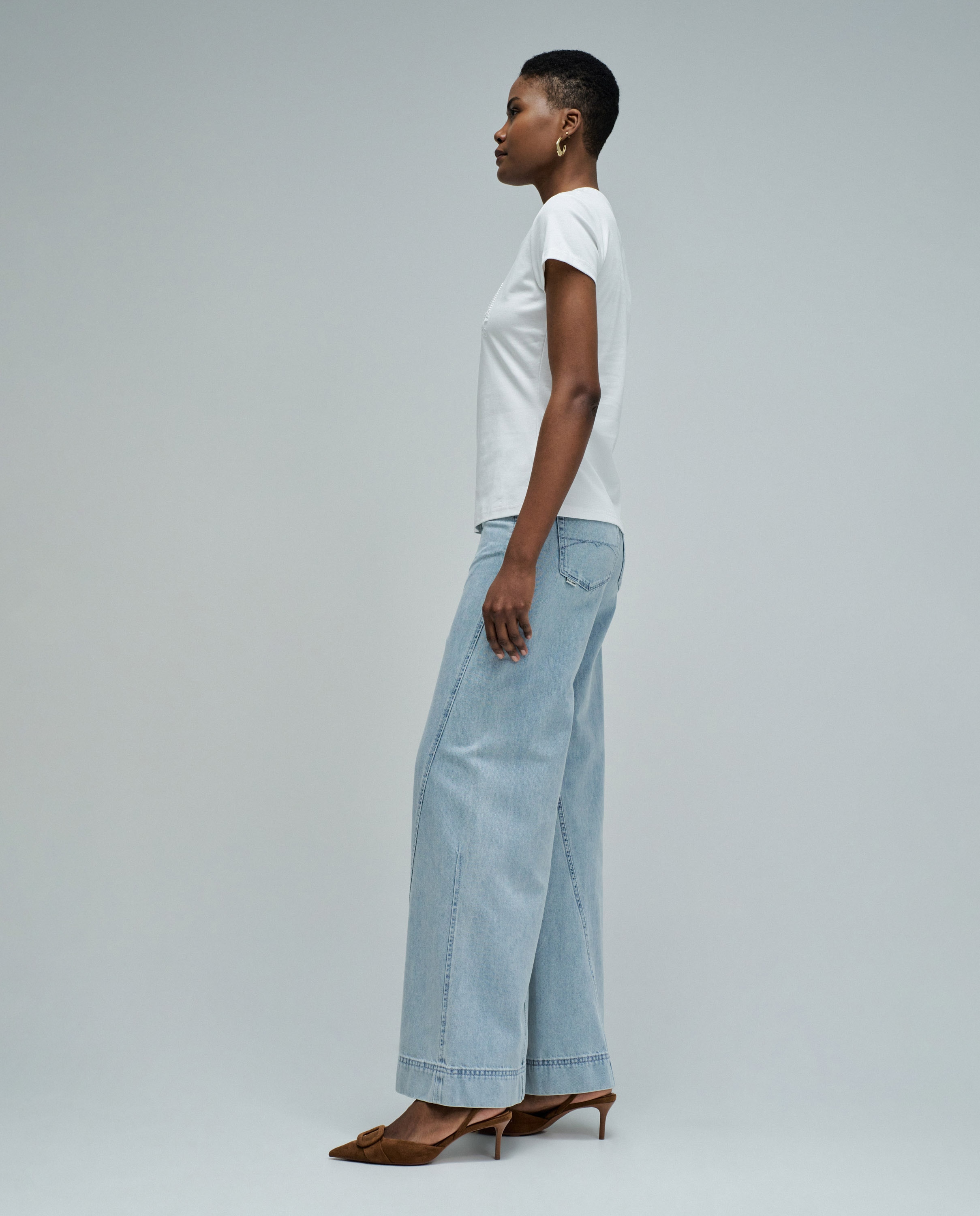T-shirt com Branding Branco-2