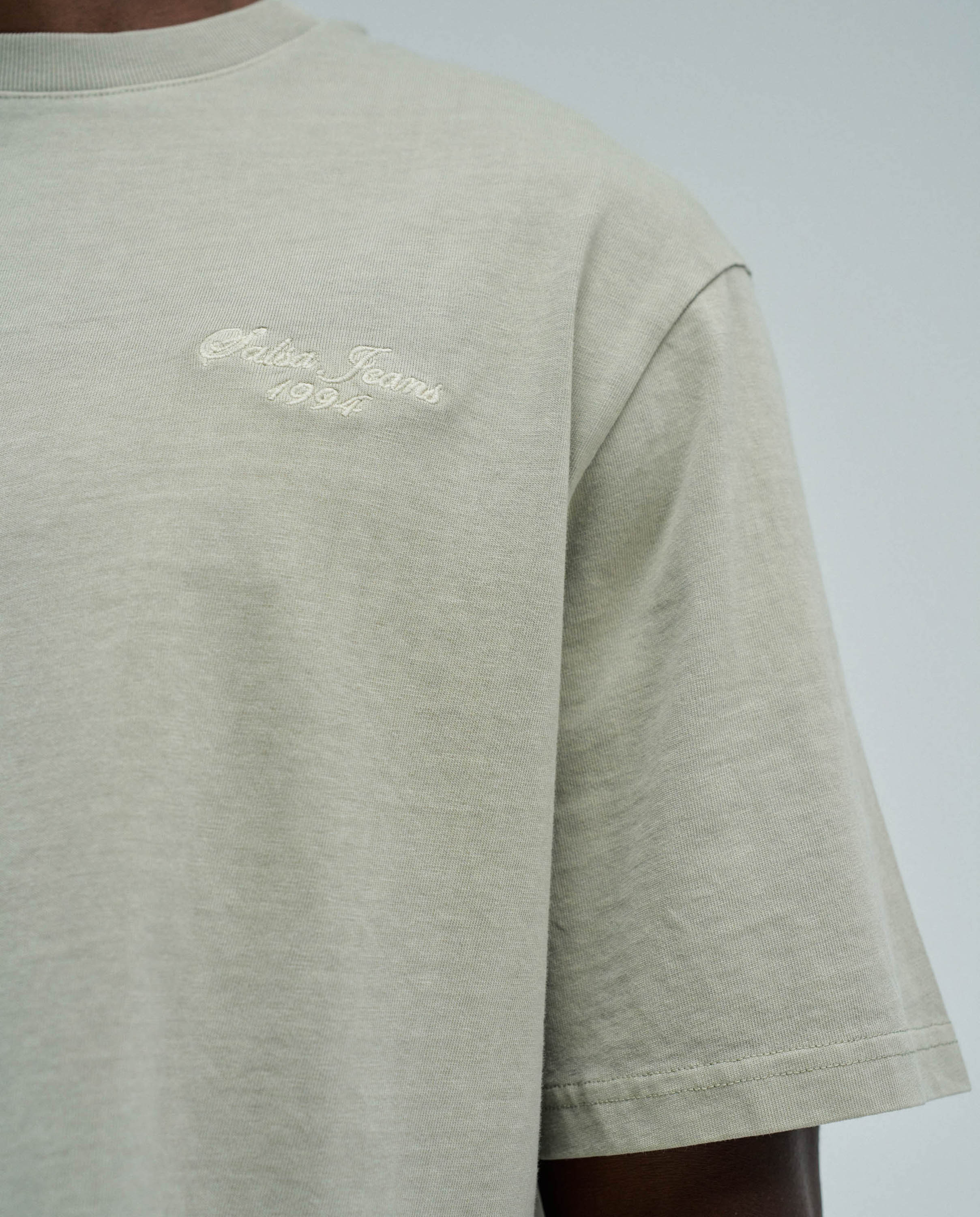 T-shirt com Branding Verde-4