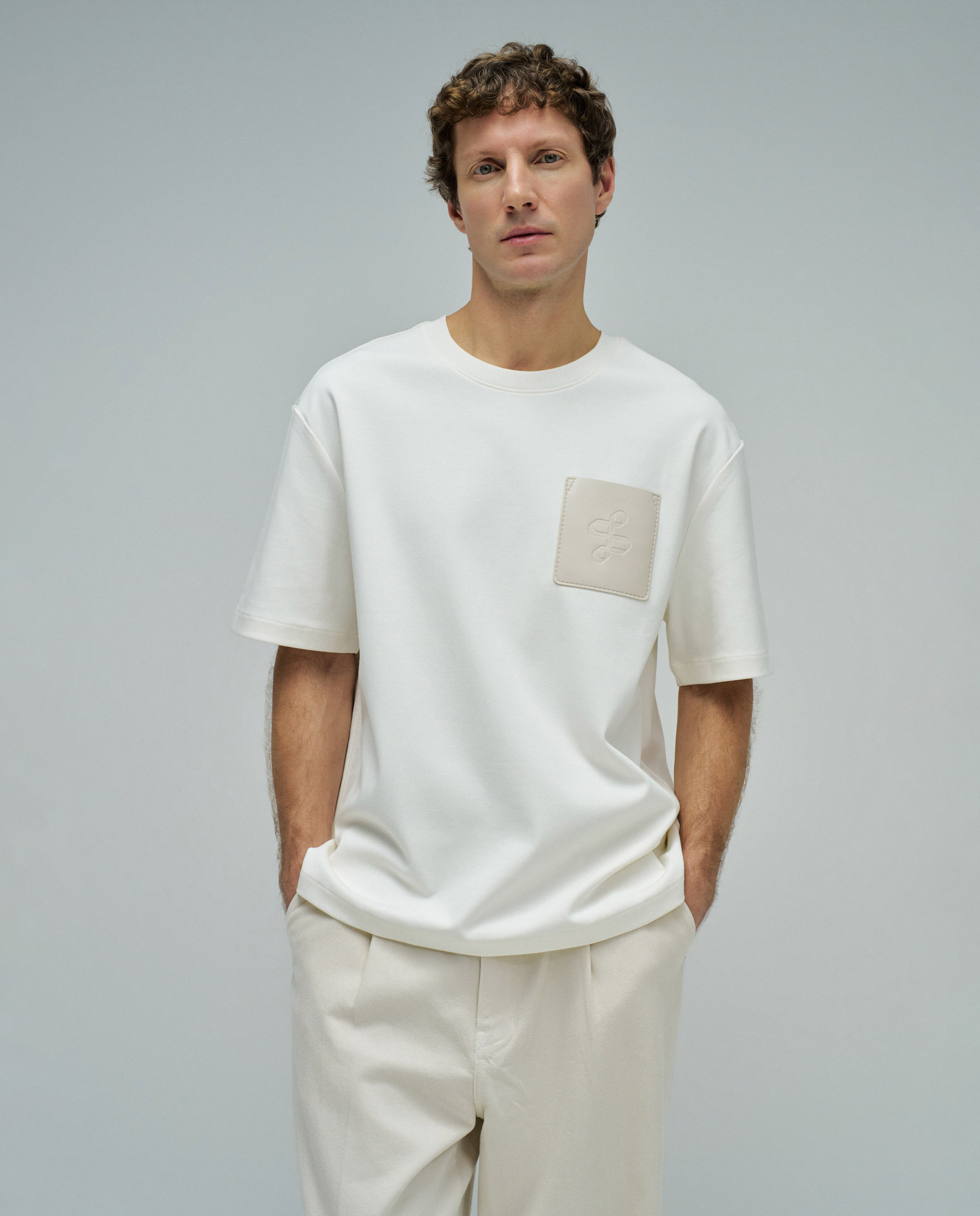 Imagem 0 de T-shirt com Branding em Algodão
