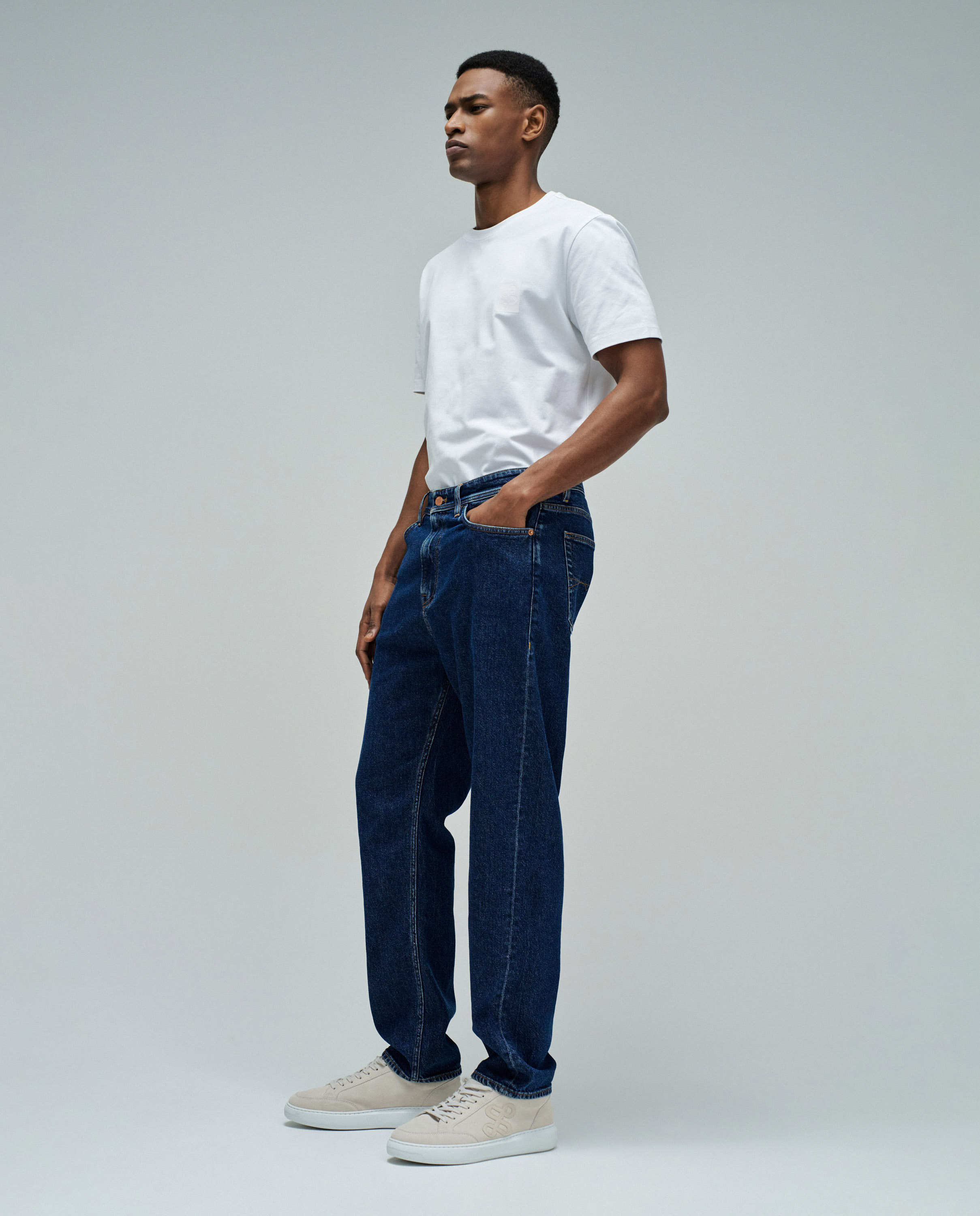 Jeans Relaxed Fit Azul-escuro-2
