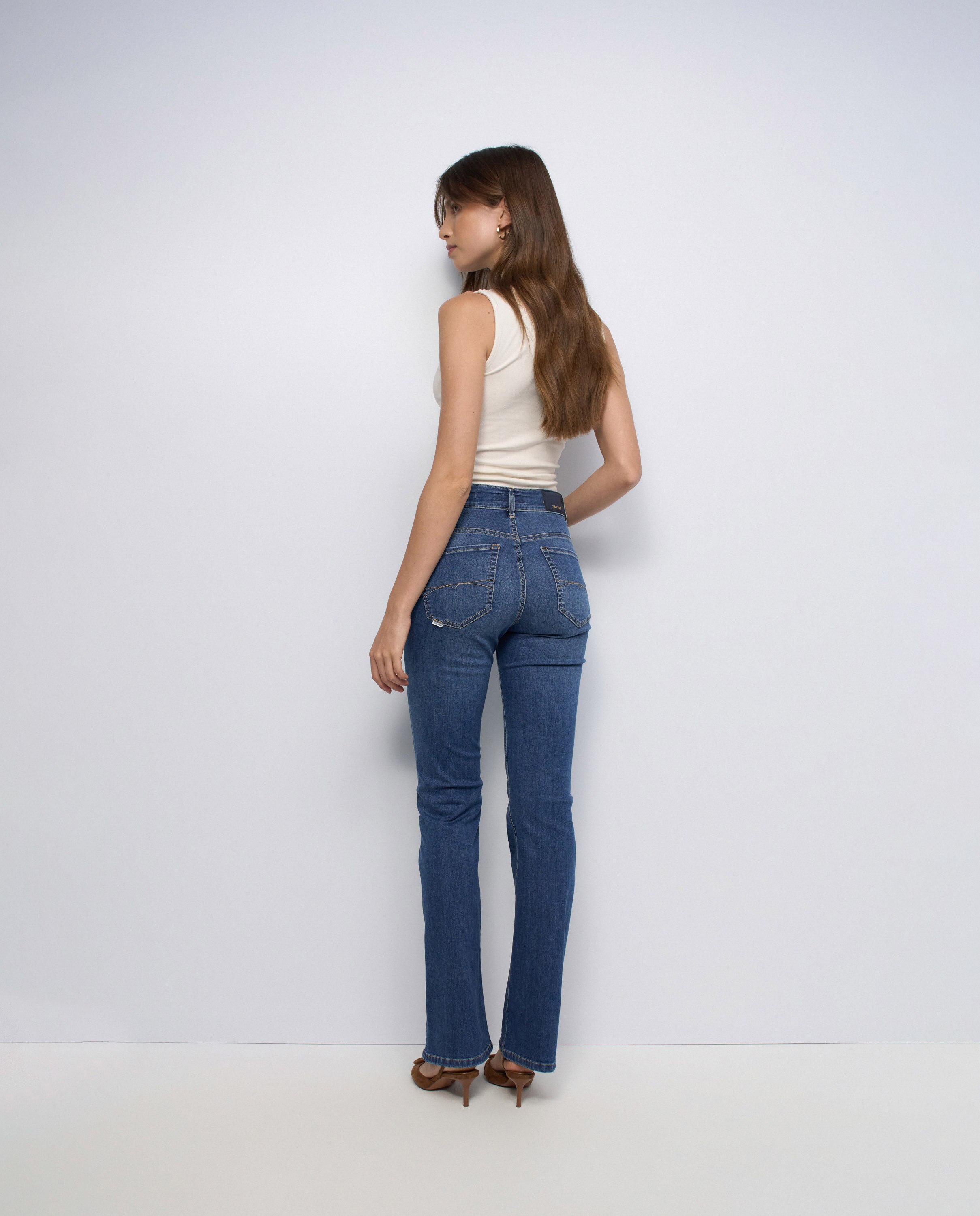 Jeans Faith Push In Bootcut Azul-3