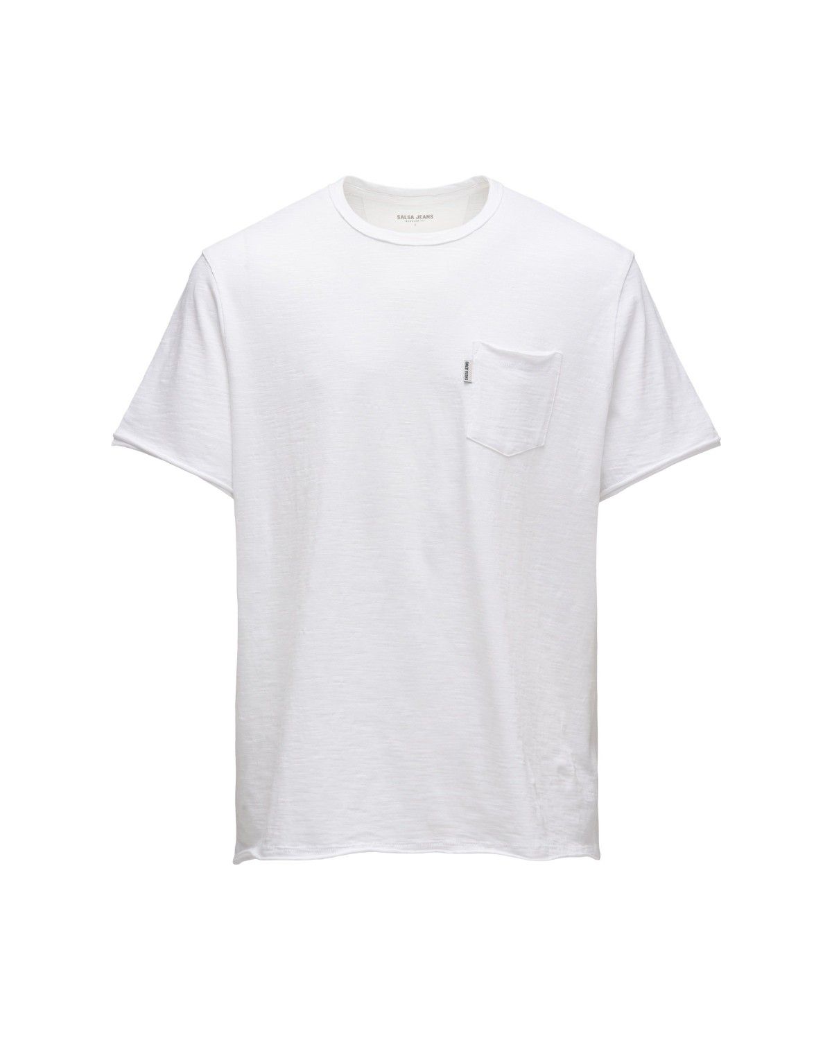 T-shirt com Bolso Branco-6