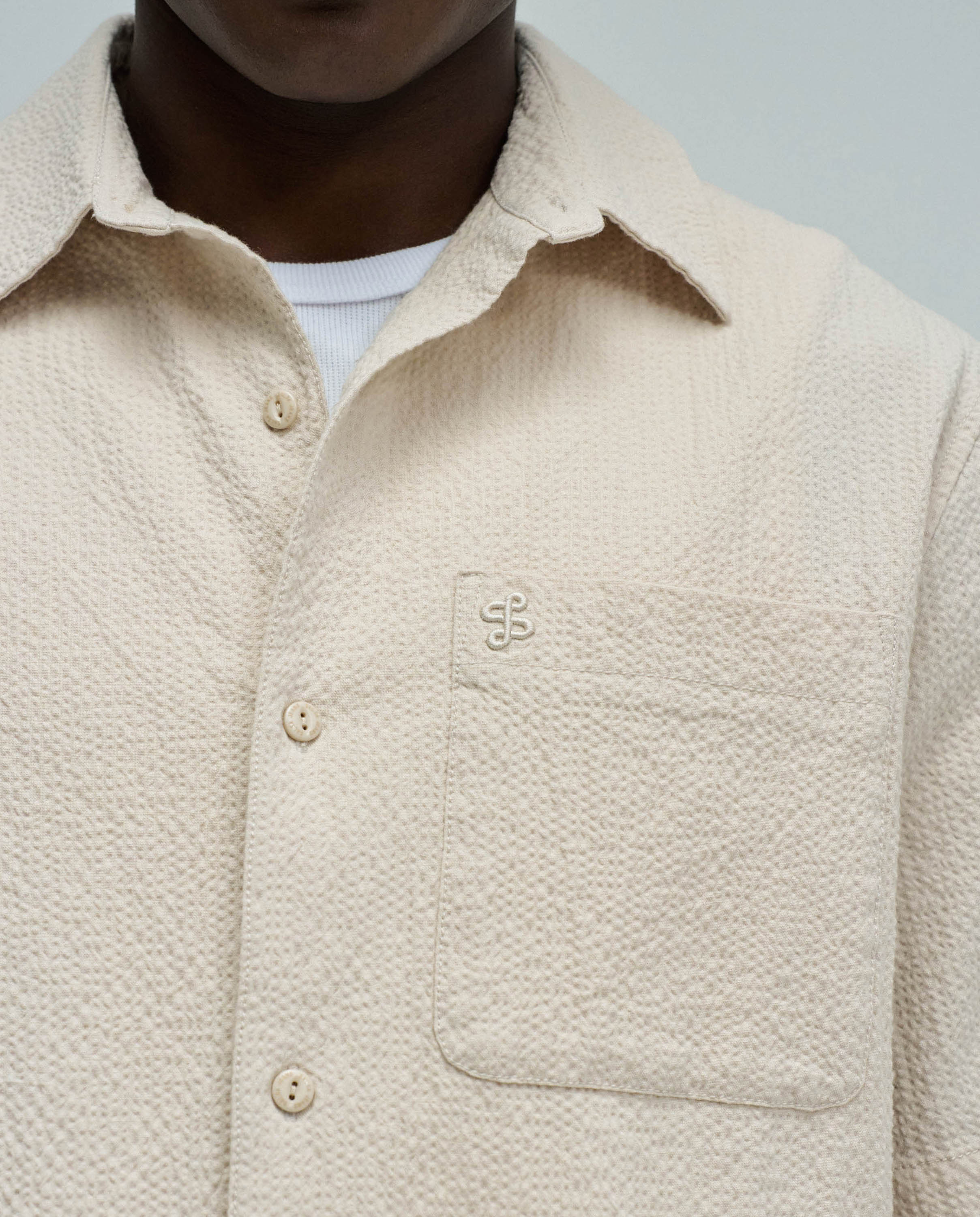 Camisa Texturizada Natural-4