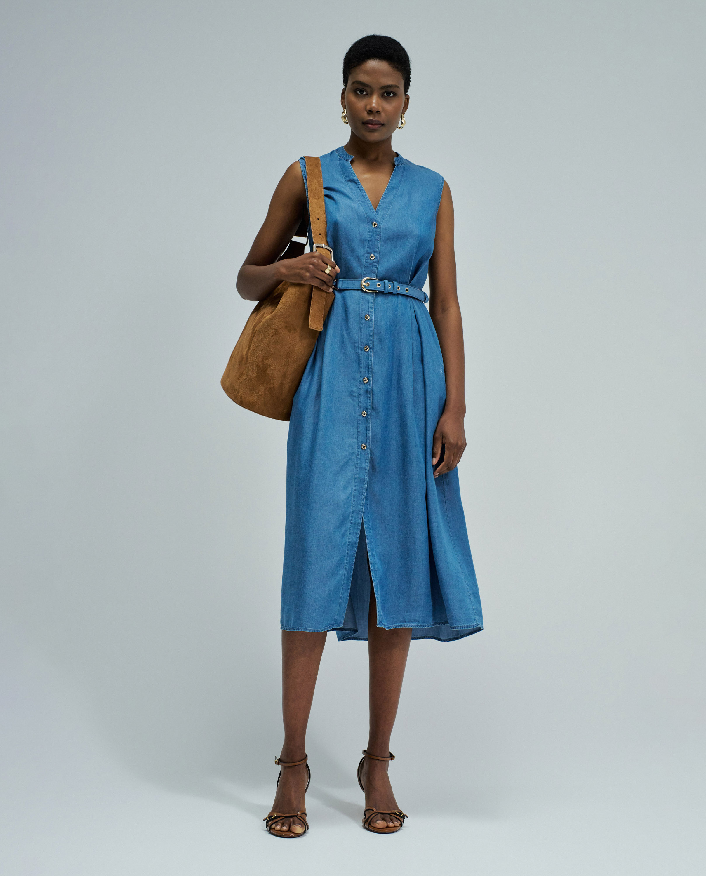Imagem 0 de Vestido Midi em Lightdenim