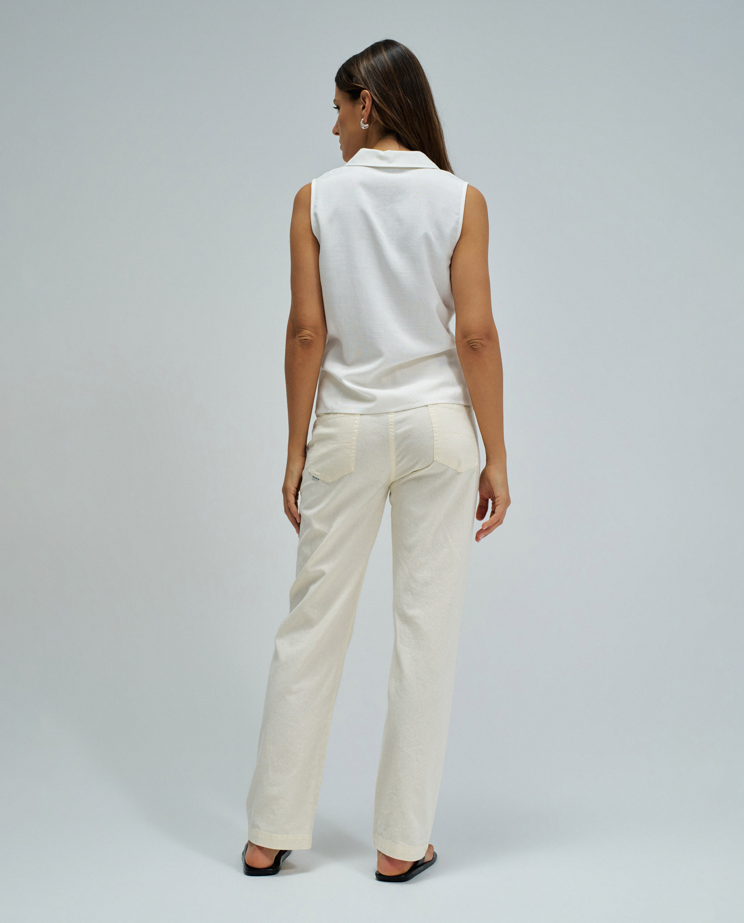 Blusa com Linho Branco-3
