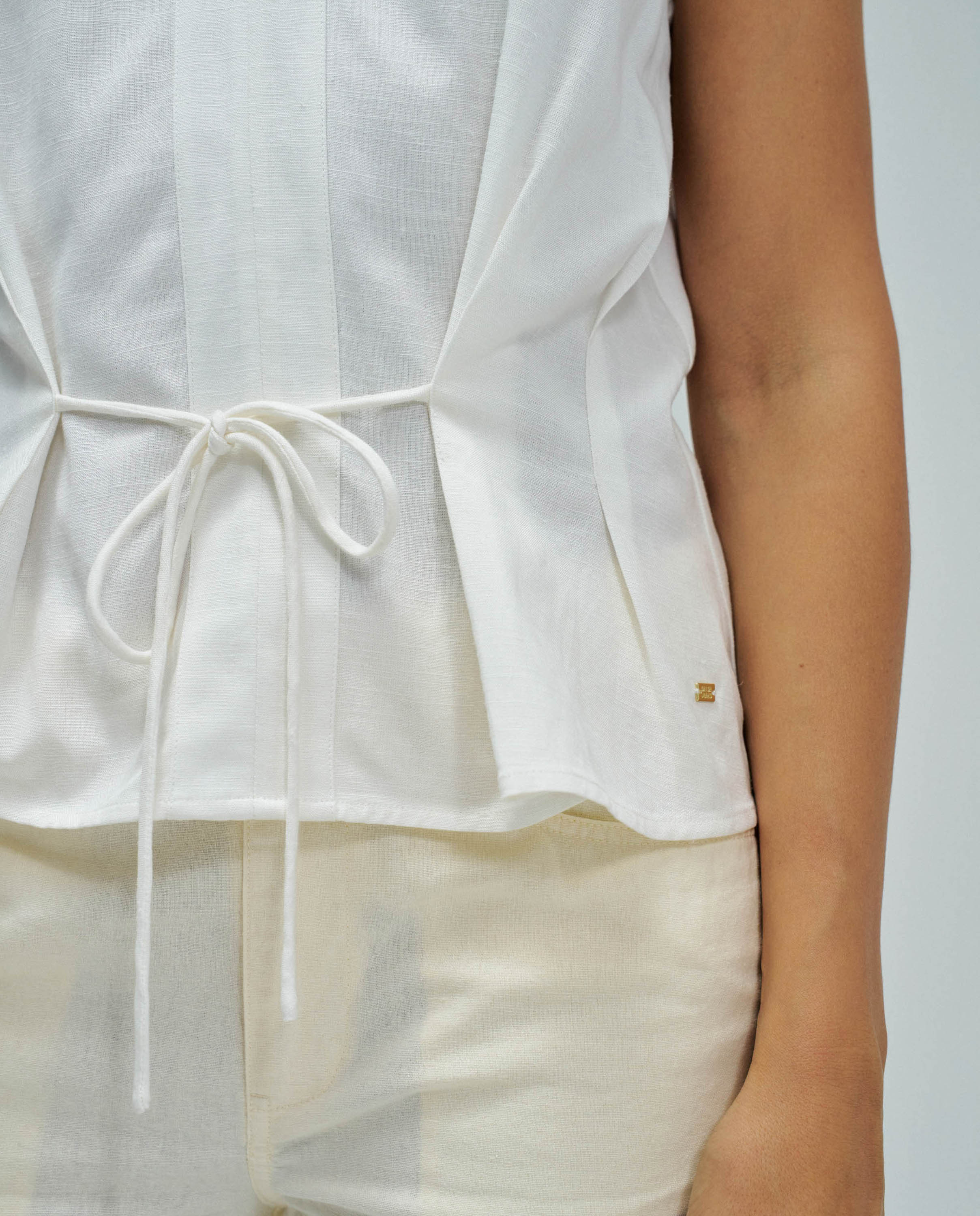 Blusa com Linho Branco-4