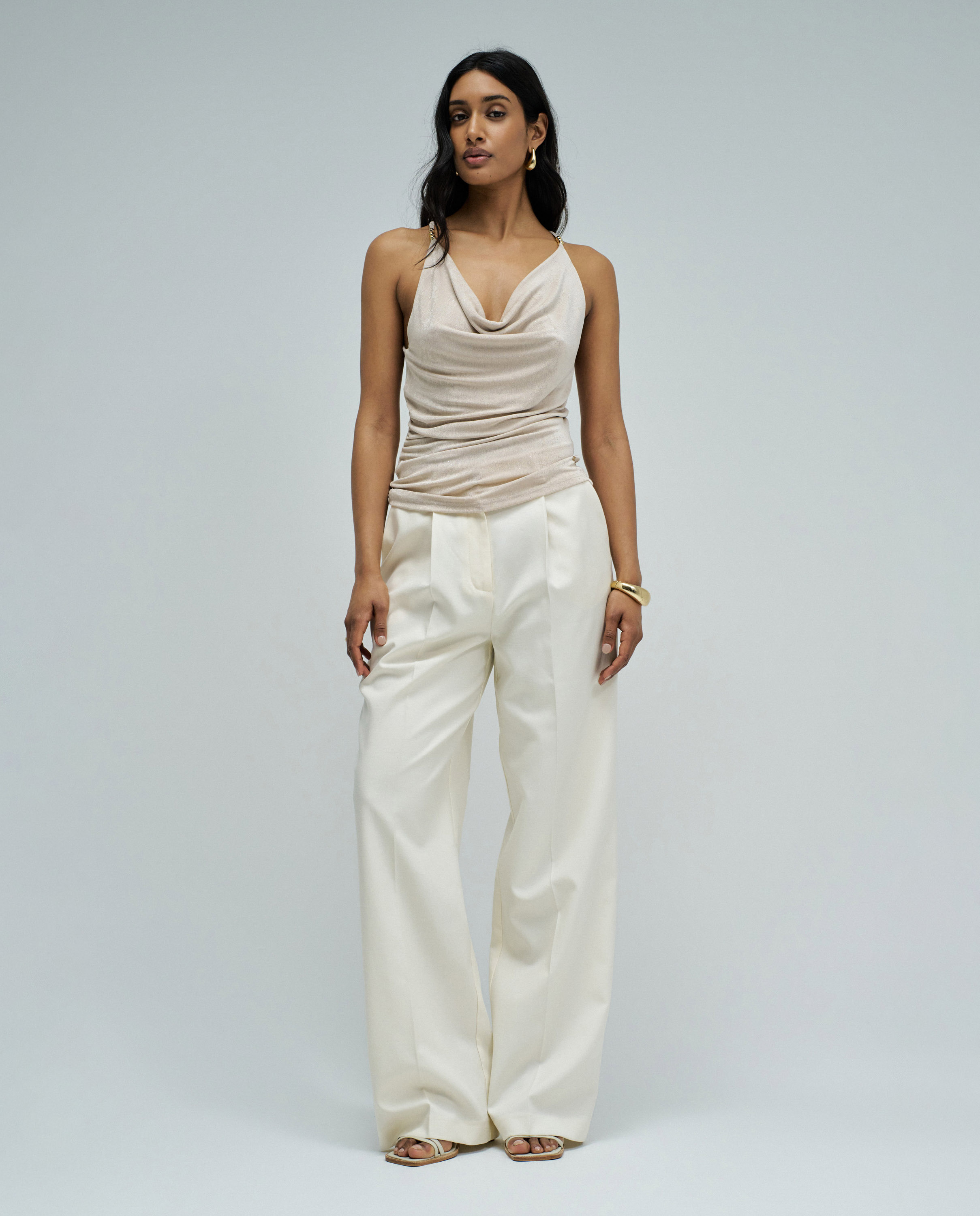 Top com Lurex Branco-5