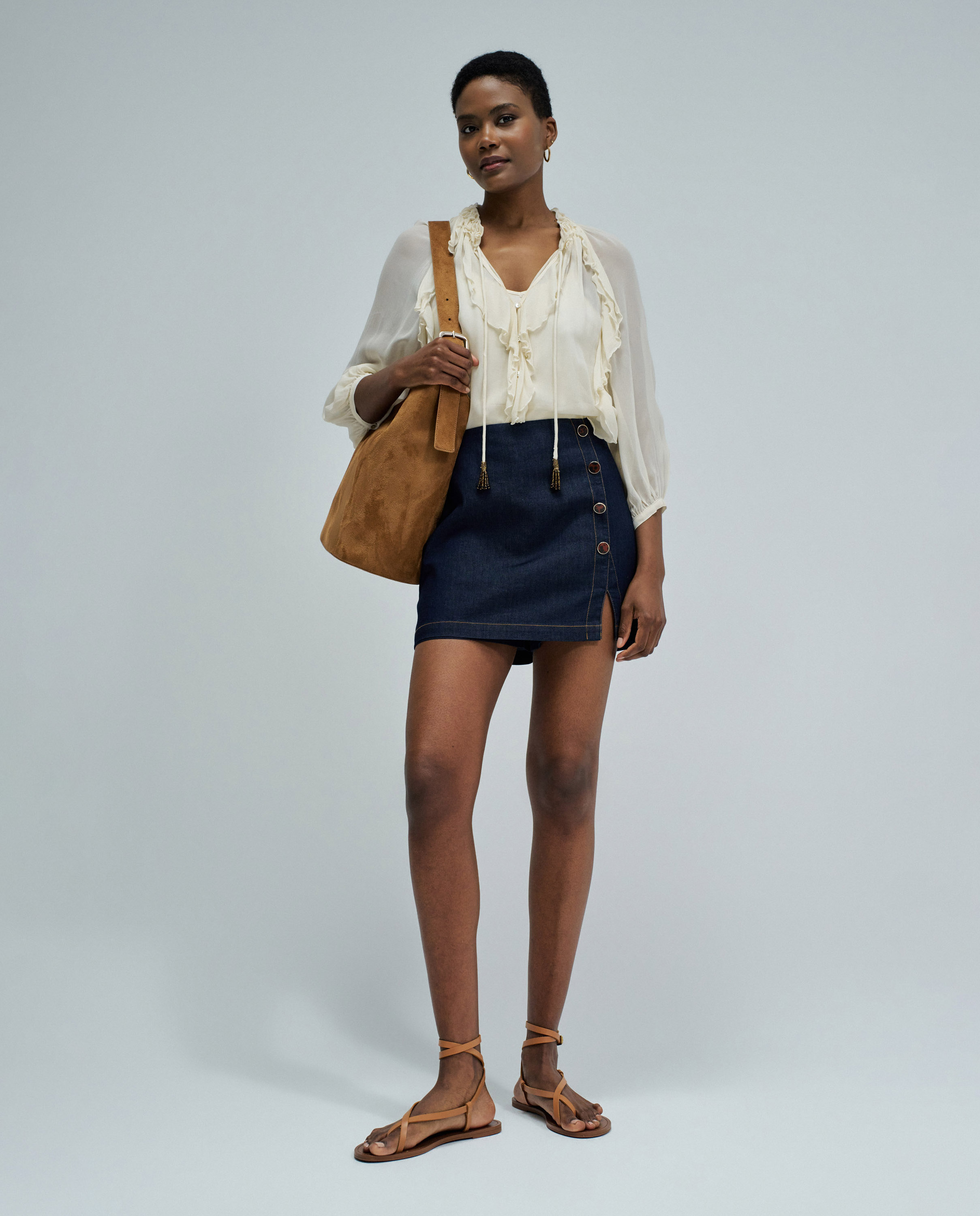 Imagem 0 de Skort em Lightdenim