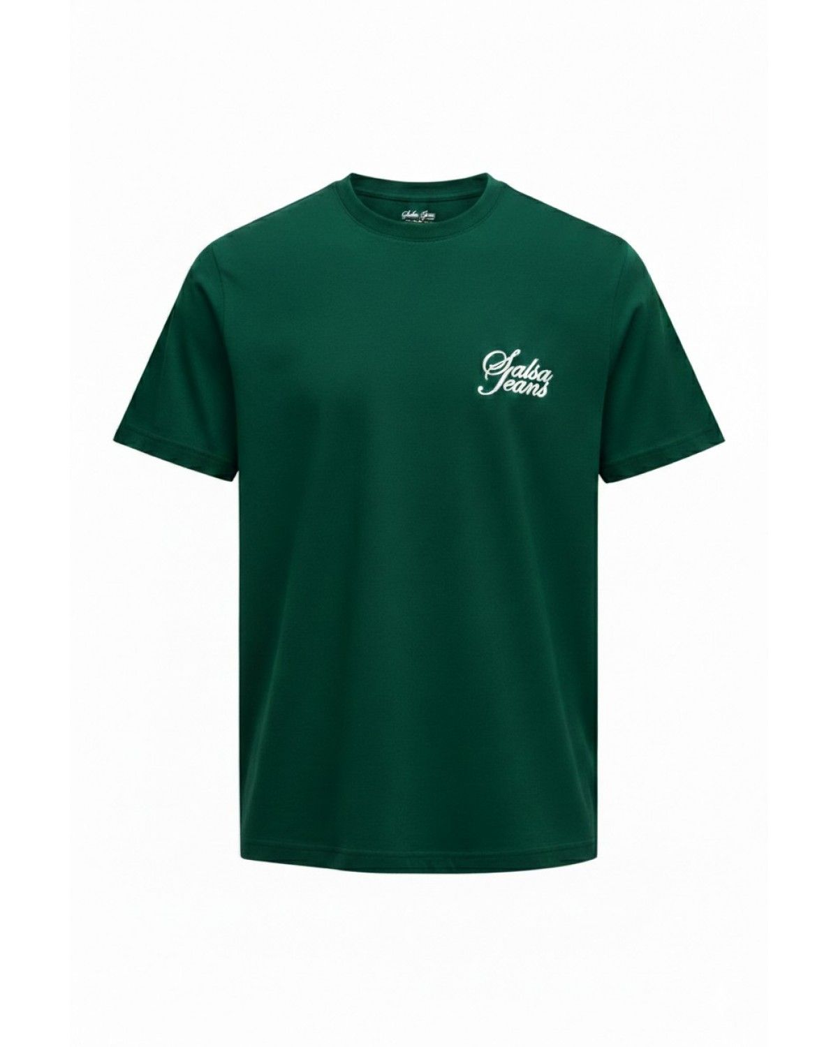 T-shirt com Branding Verde-6