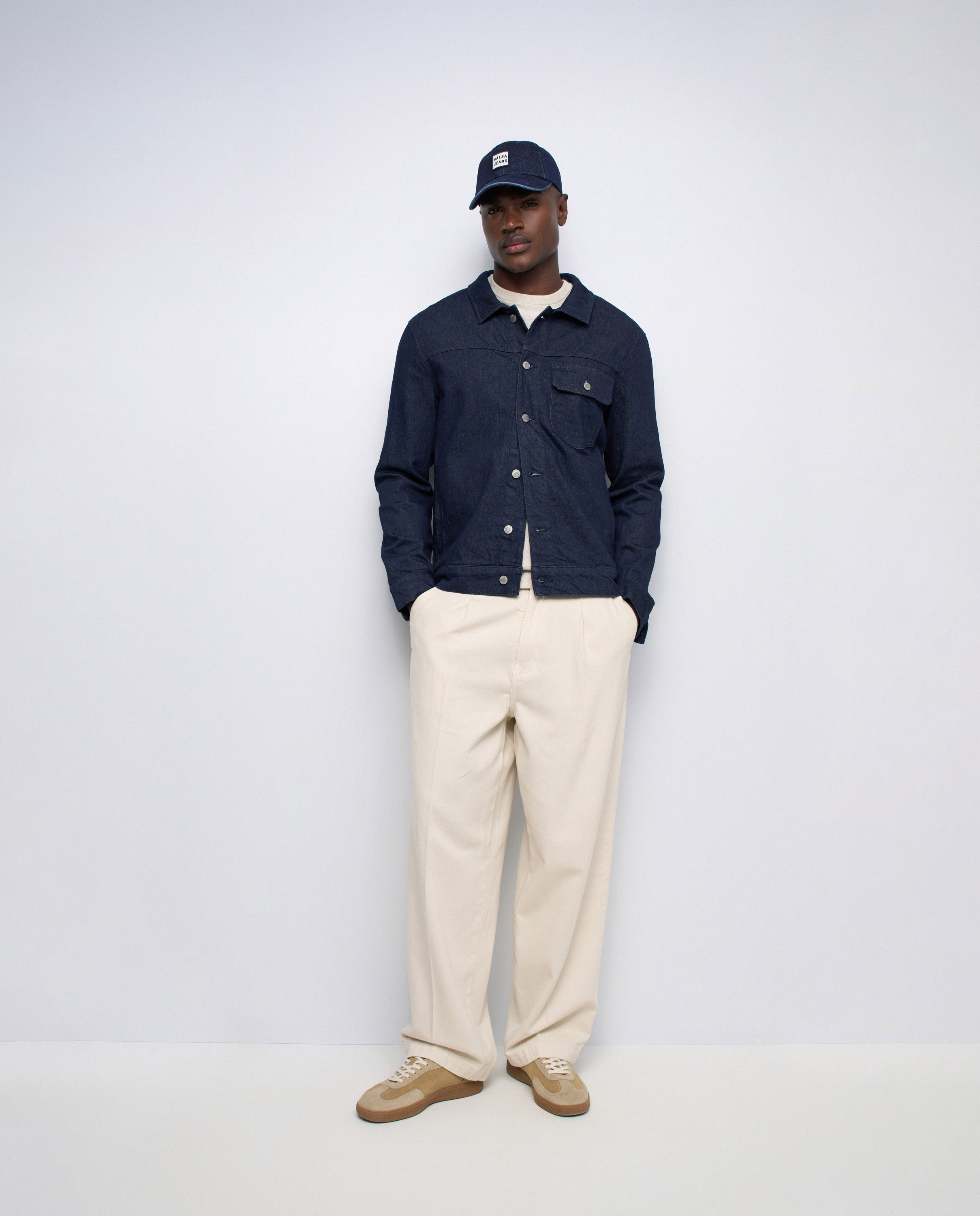 Casaco Jeans Azul-5