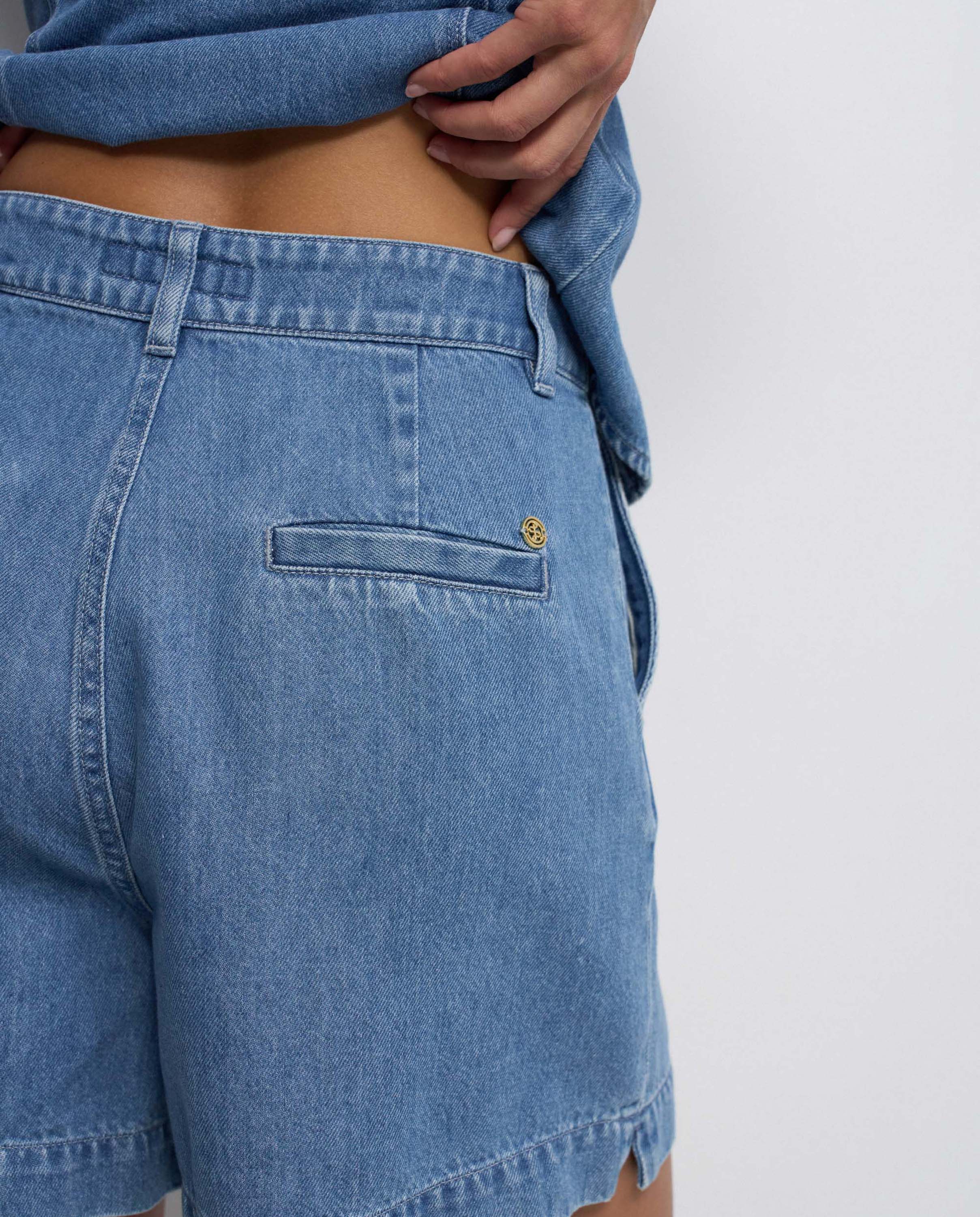 Calções de Lightdenim Baggy Azul-4