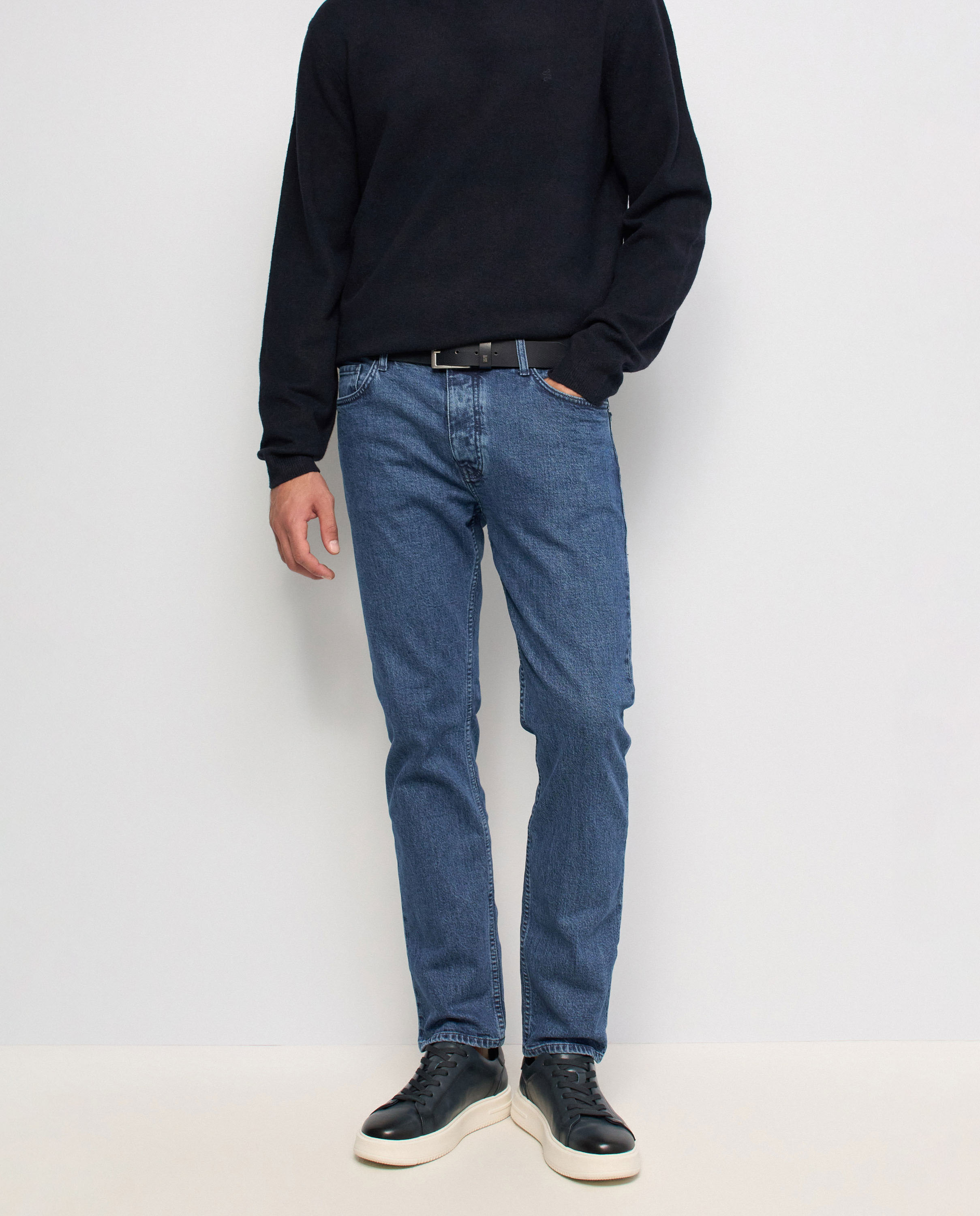 Jeans Regular Fit Azul-5