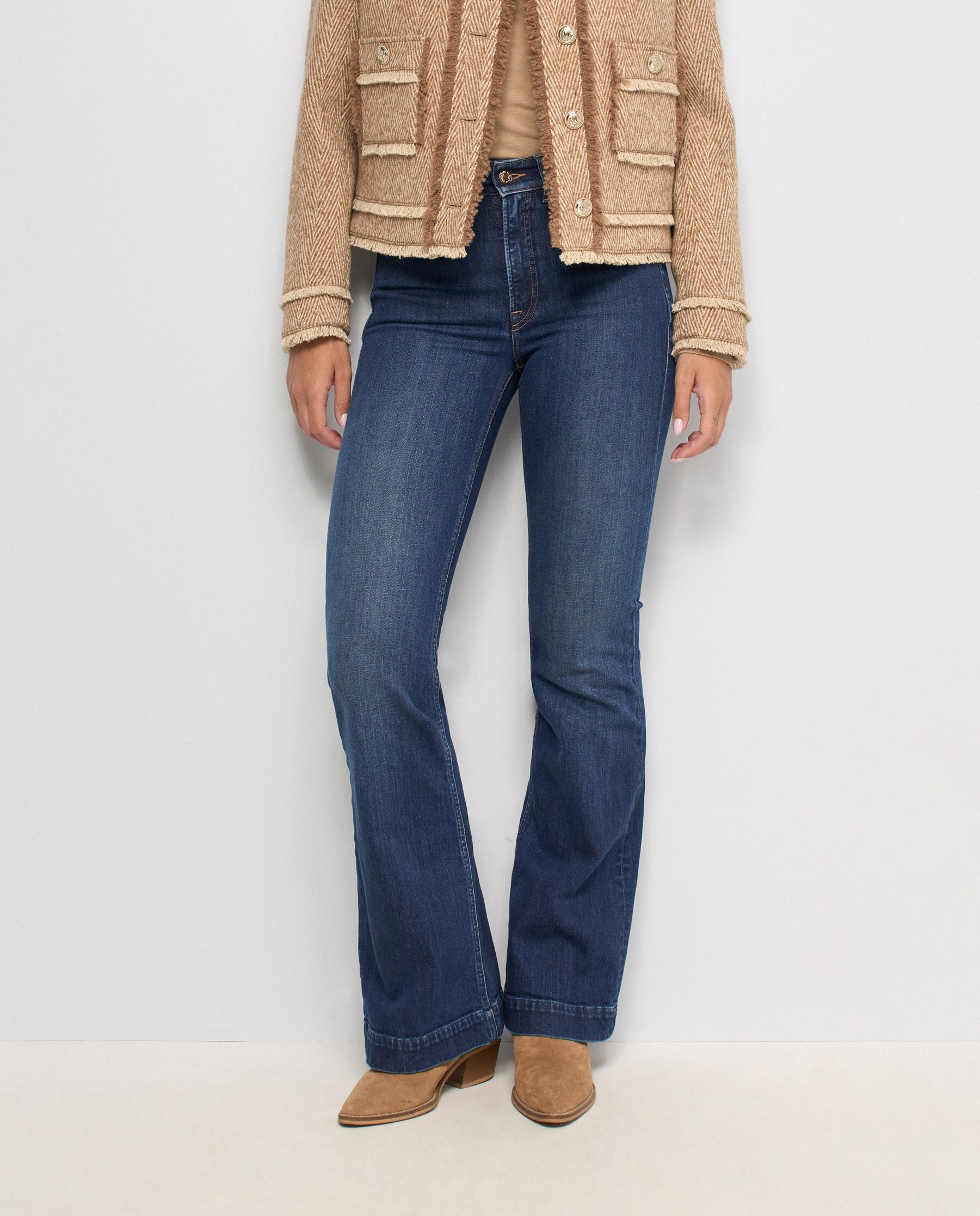 Jeans Faith Push In Flare Azul-5