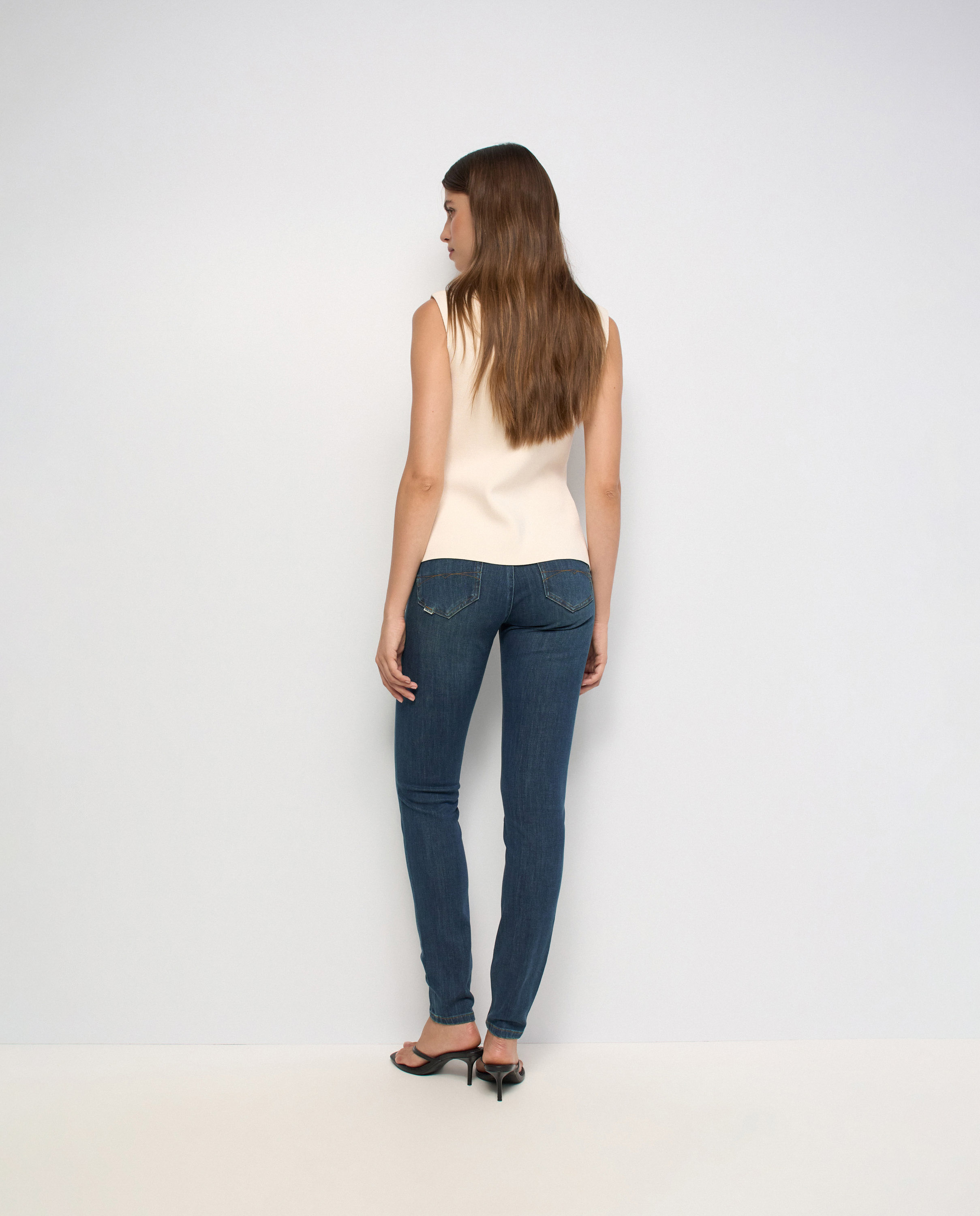Jeans Wonder Push Up Skinny Azul-3