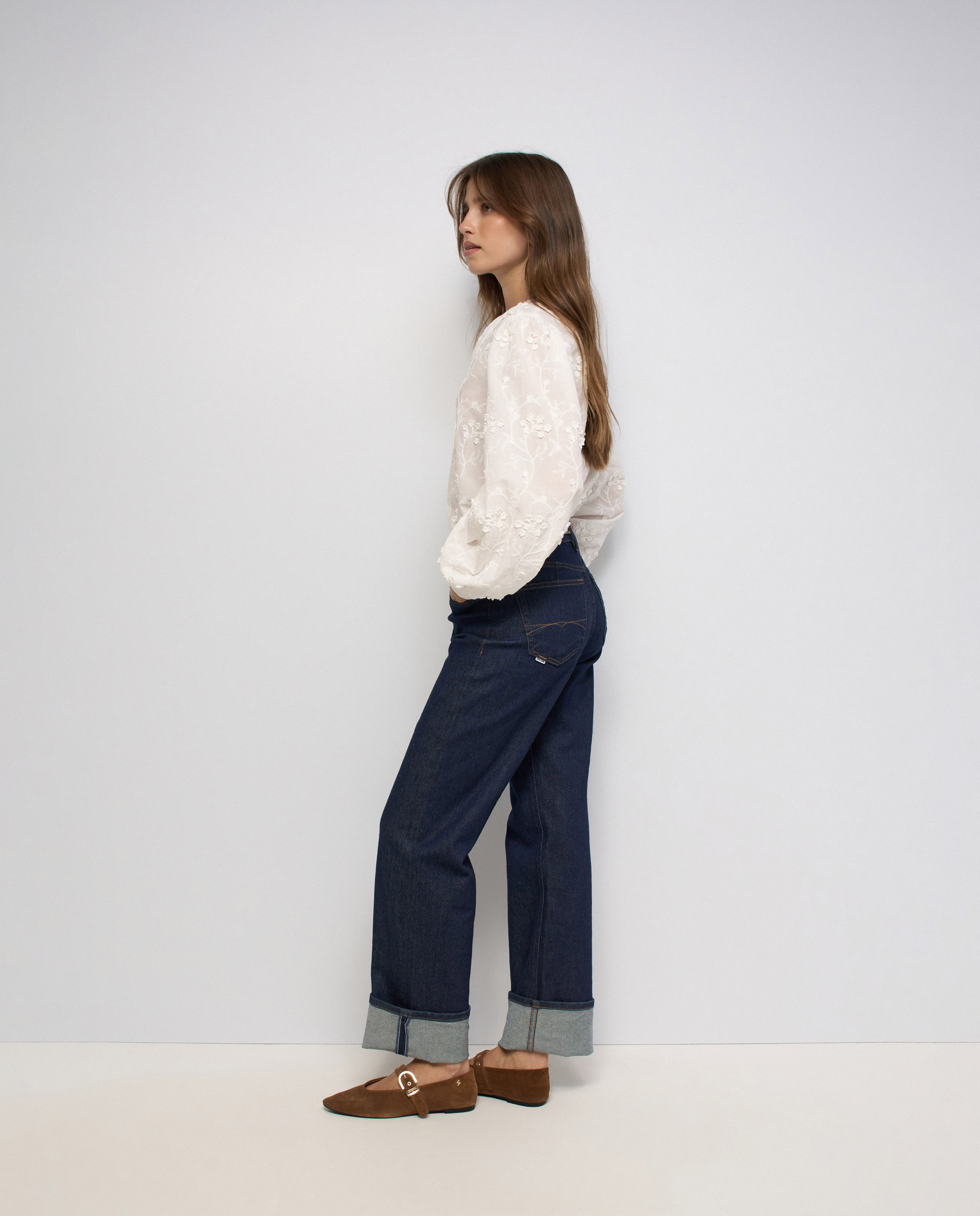 Blusa com Bordados Branco-2