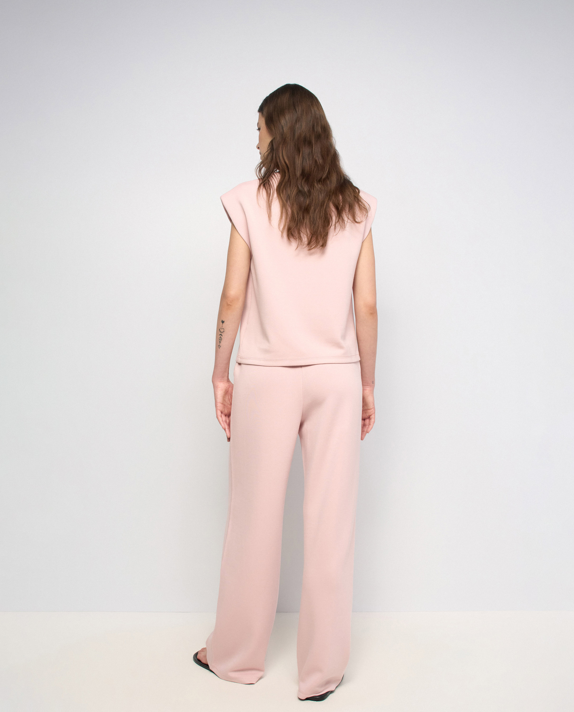Calças Jogger Wide Rosa-3