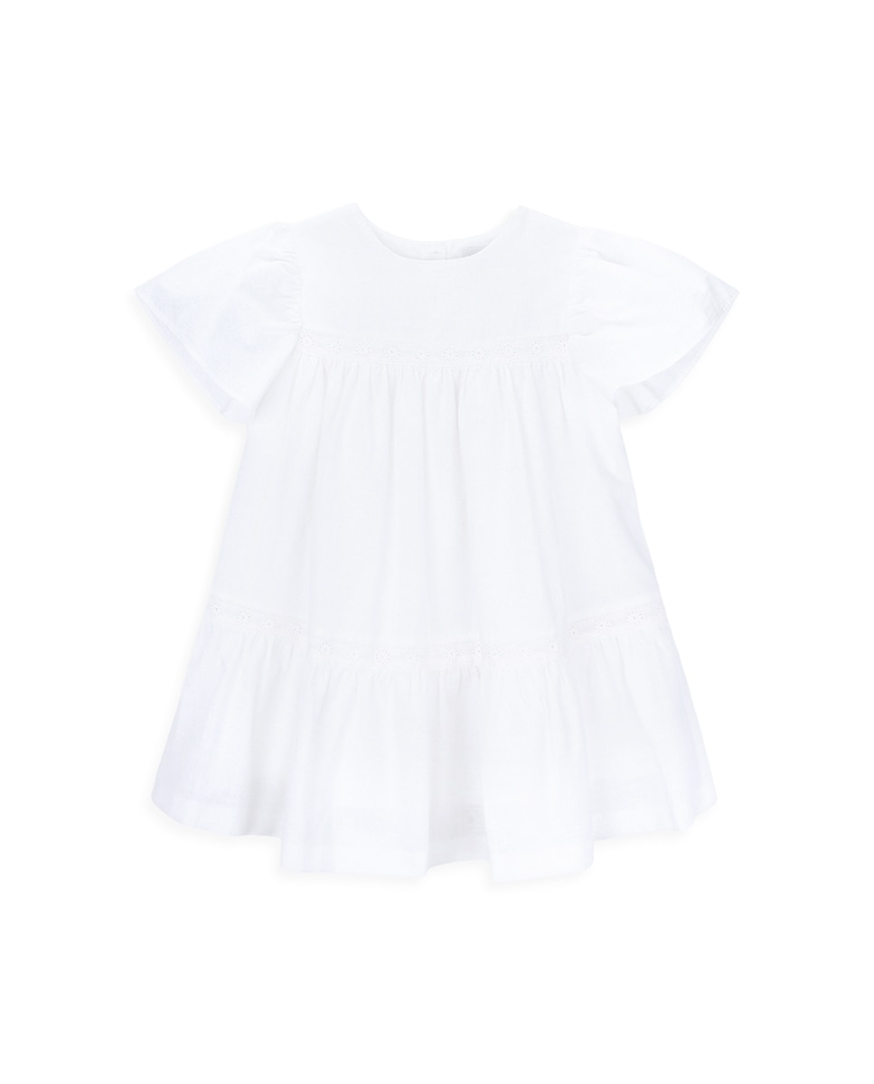 Imagem 0 de Vestido de menina de algodão de manga curta