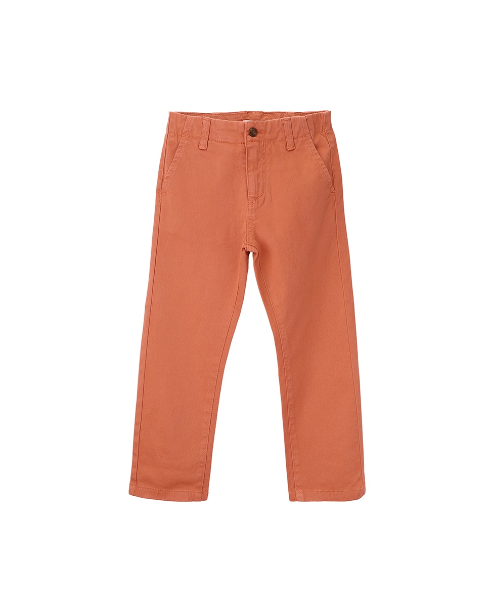 Imagem 0 de Chino Infantil de Sarja com Cintura Ajustável