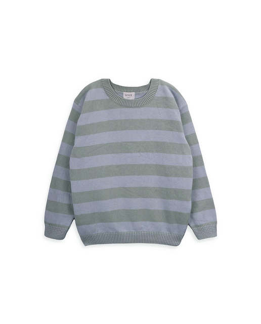 Imagem 0 de Camisola de Bebé de Gola Redonda às Riscas