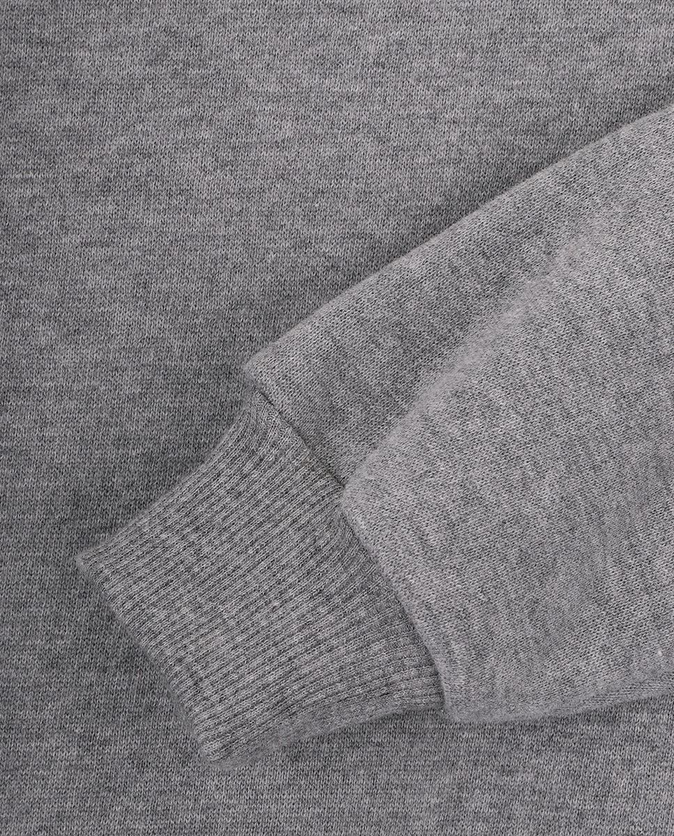 Sweatshirt para Bebé com Desenho de Bola e Gola Redonda Cinzento-3
