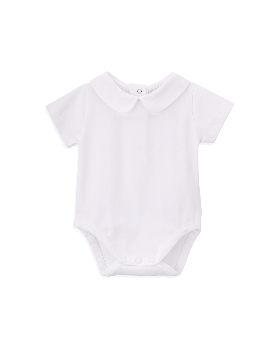 Imagem 0 de Body de Bebé em Algodão Orgânico com Gola Redonda