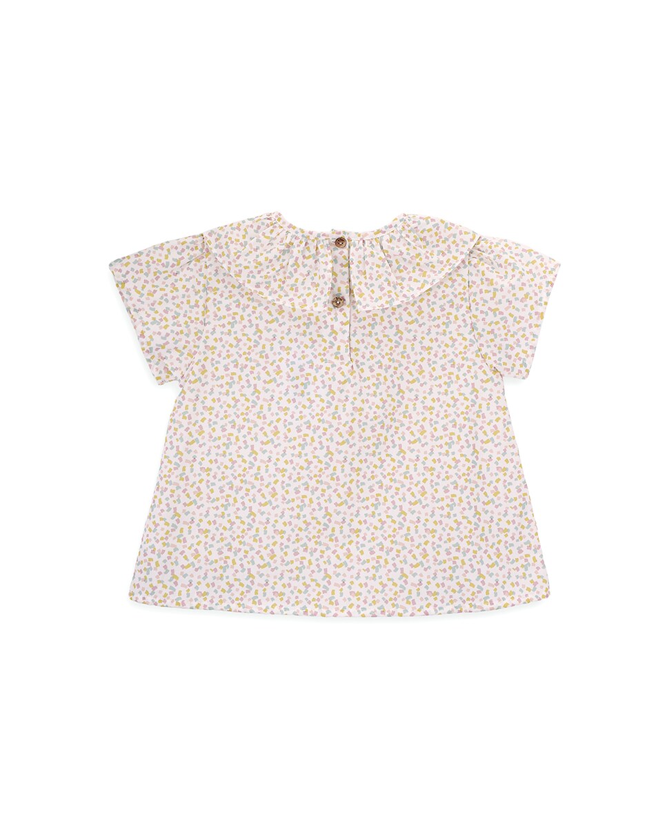Blusa de Menina em Algodão com Estampado Multicolor-2