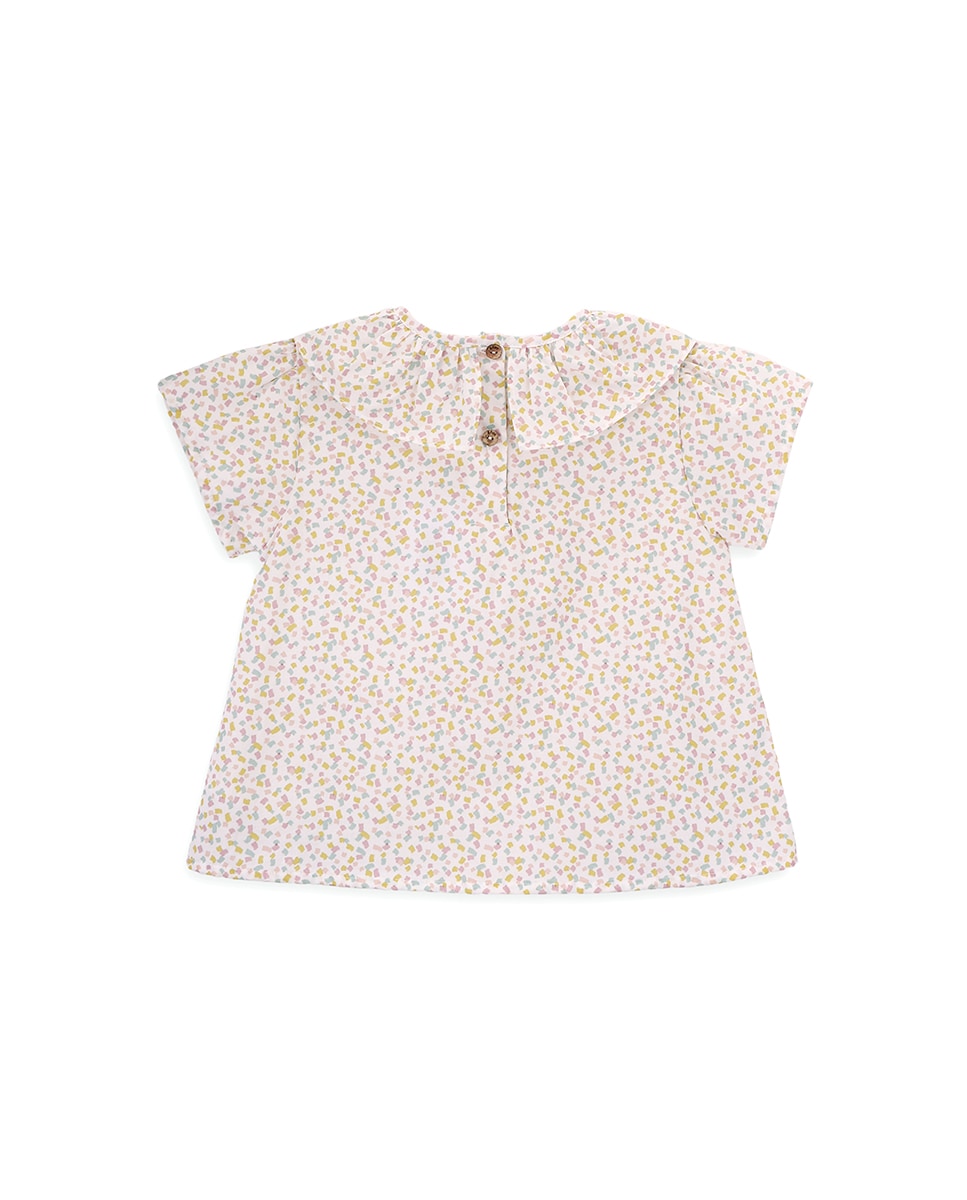 Blusa de Menina em Algodão com Estampado Multicolor-2