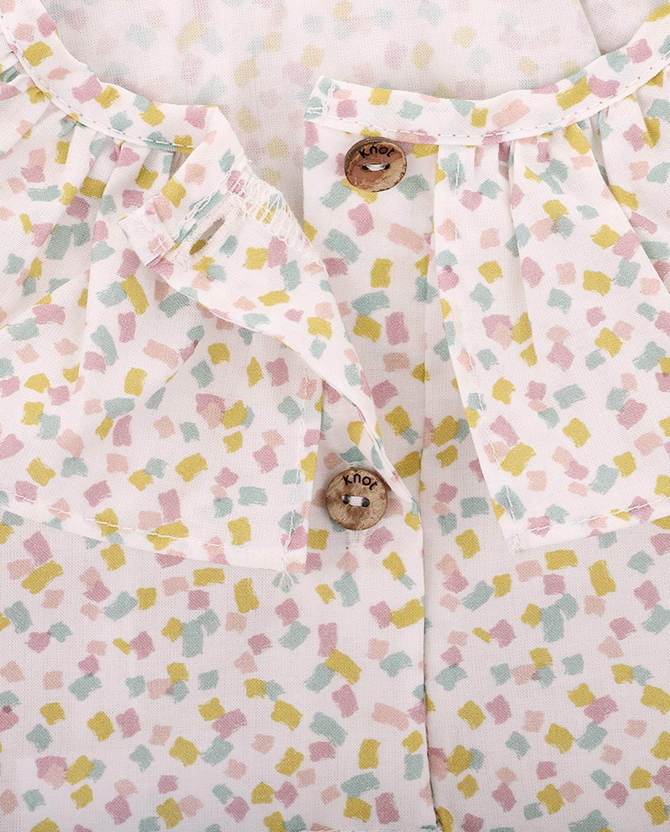 Blusa de Menina em Algodão com Estampado Multicolor-3