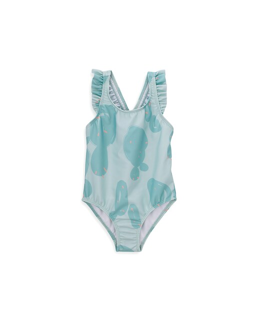 Imagem 0 de Fato de Banho de Menina com Estampado de Catos