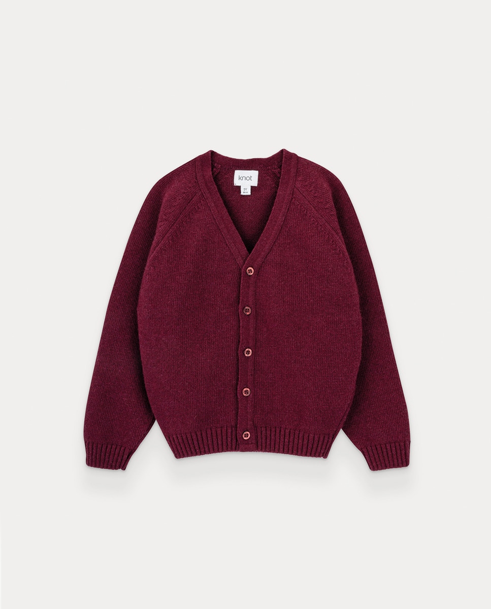 Casaco de Malha Anders de Menino Azul-escuro-1