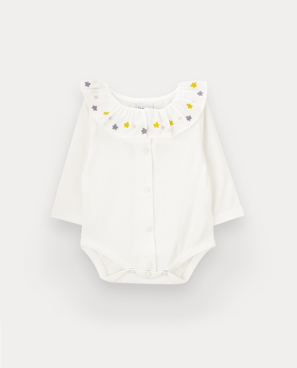 Imagem 0 de Body Ivy Pink de Bebé Menina em Algodão Orgânico