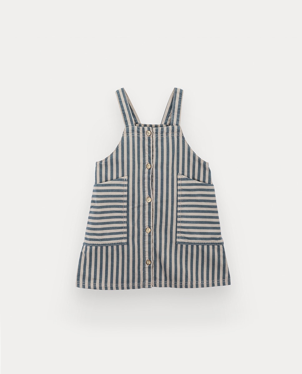 Imagem 0 de Saia de Peito Posie de Menina em Sarja