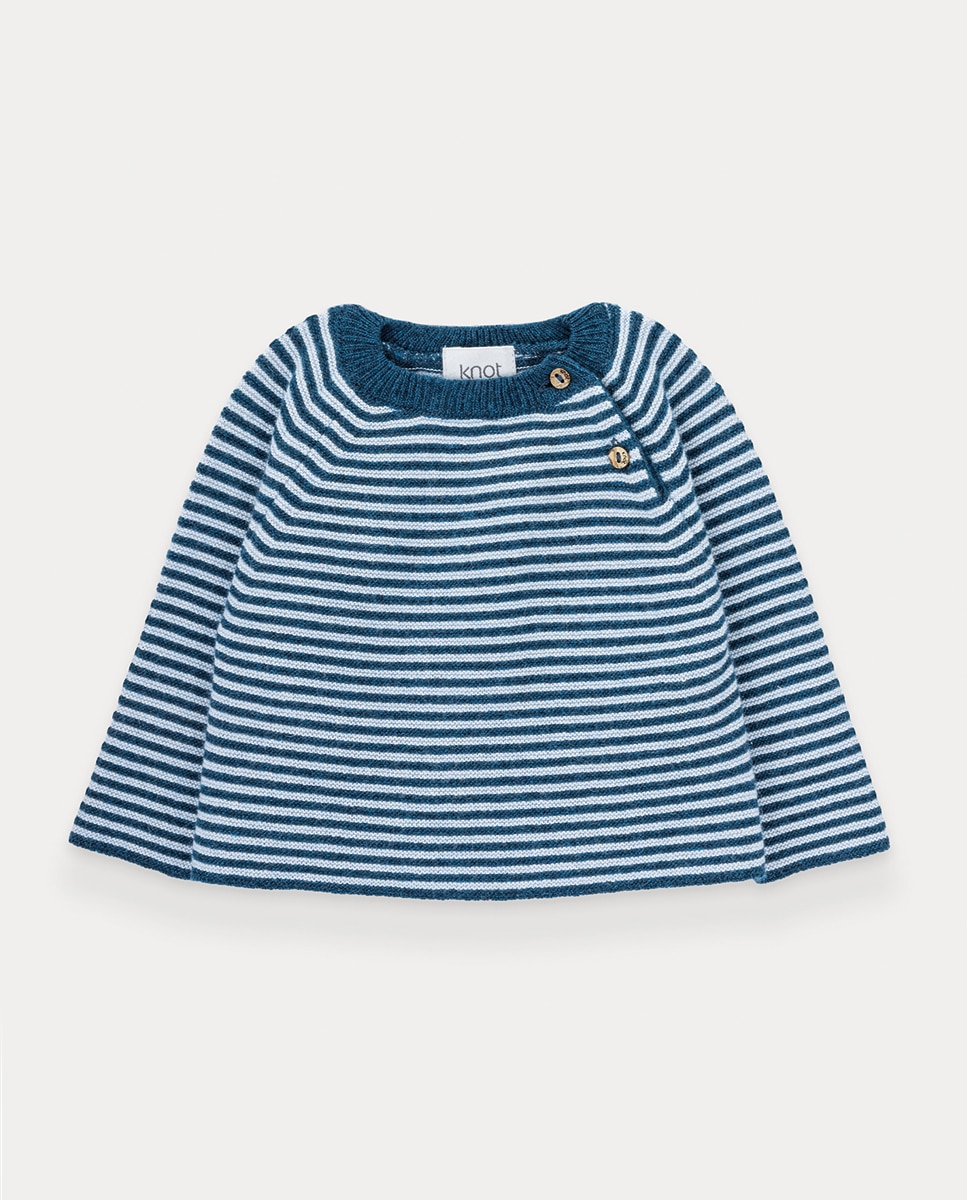 Imagem 0 de Camisola de Malha Marine Stipes de Bebé Menino