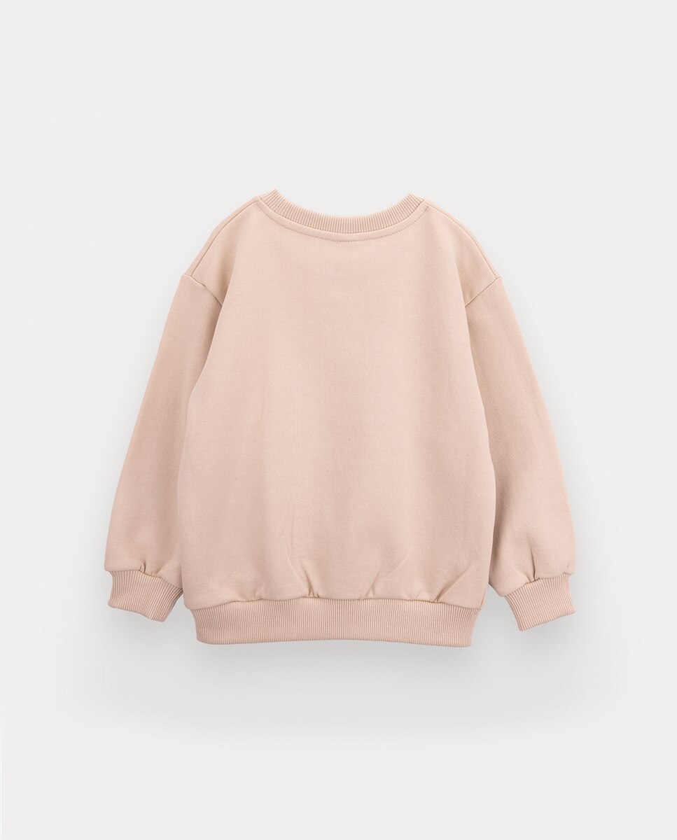 Sweatshirt Astronaut de Menino Castanho-claro-2