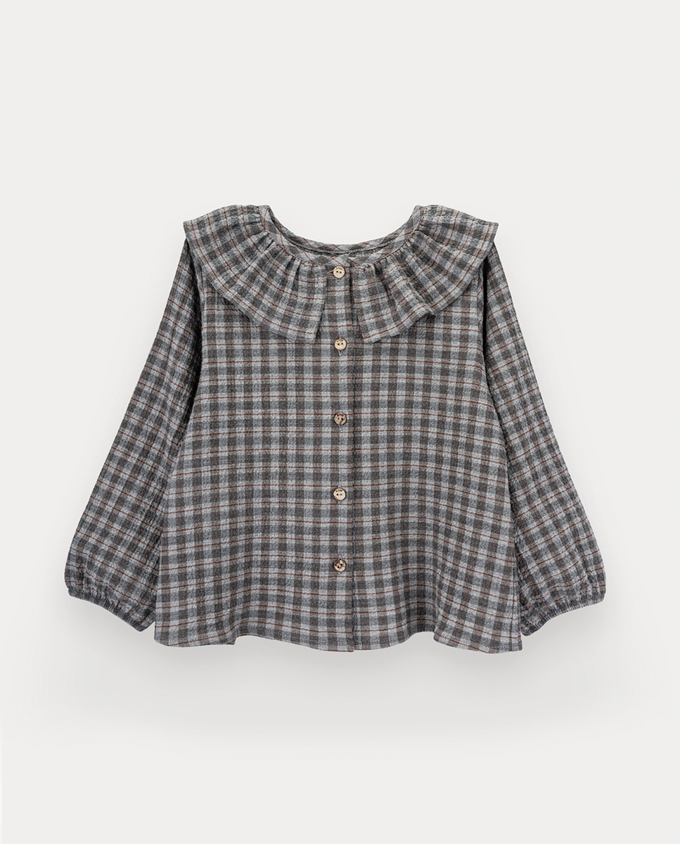 Imagem 0 de Blusa Lucia de Menina em Xadrez