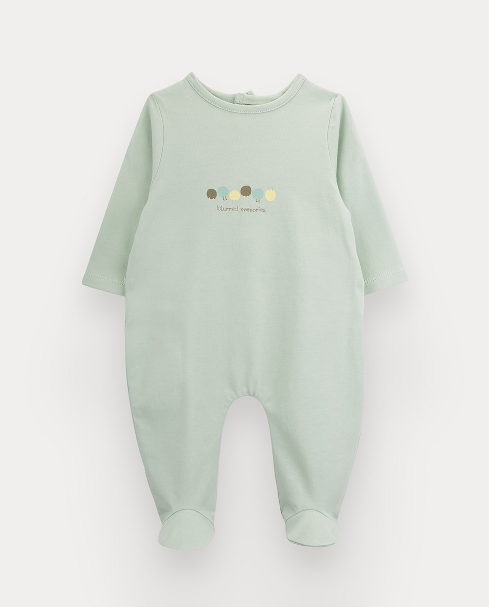 Imagem 0 de Babygrow Little Worm de bebé menino em algodão orgânico