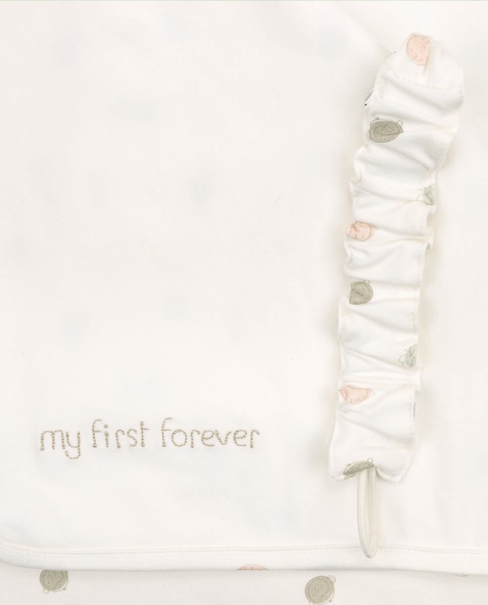 Imagem 0 de Porta Chupetas First Bond de bebé em algodão orgânico