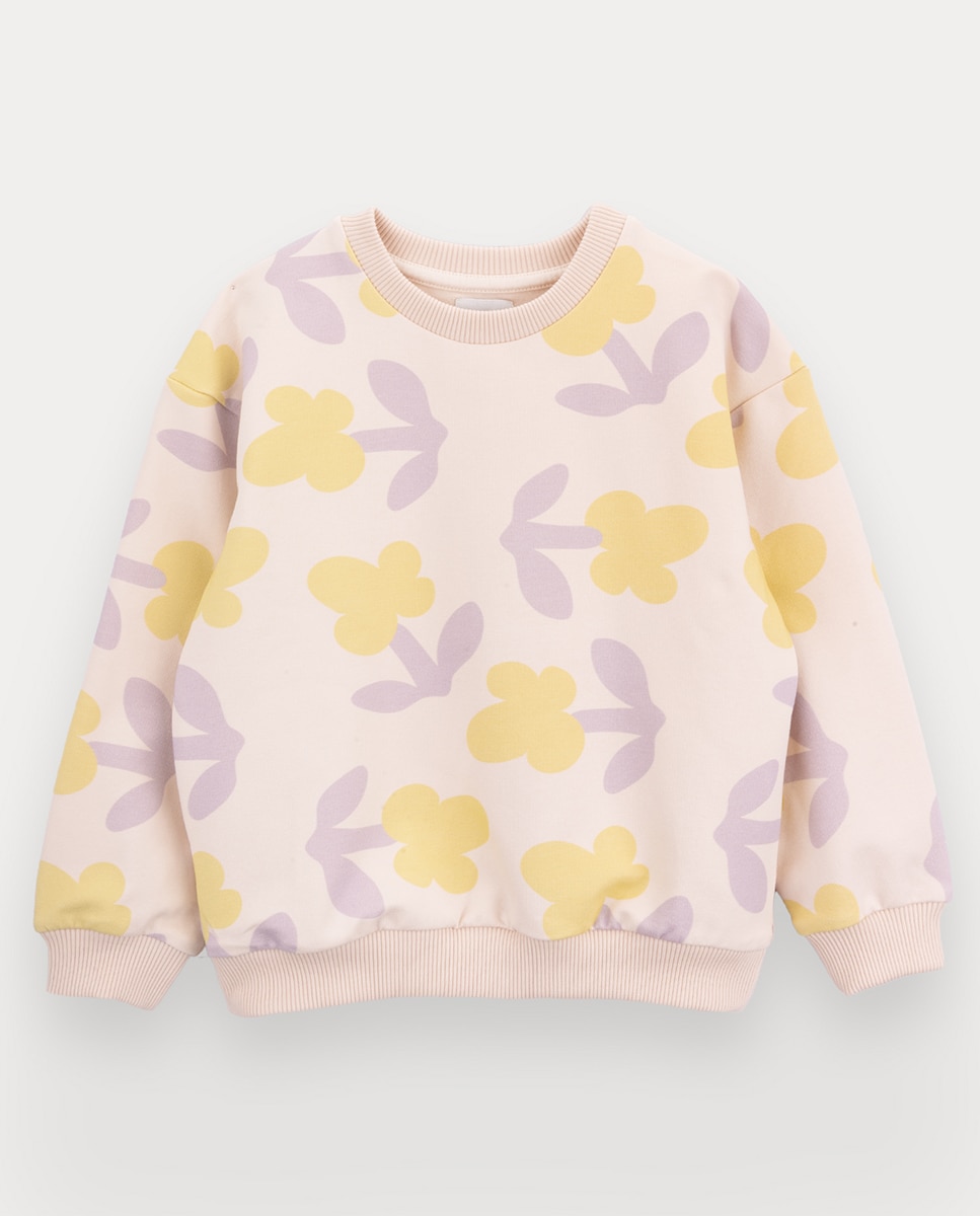 Imagem 0 de Sweatshirt Lillies de menina em algodão