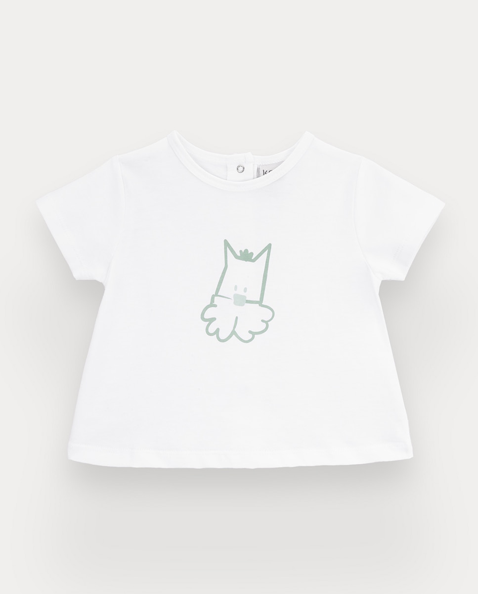 Imagem 0 de T-shirt Rocky Dog de bebé menino em algodão